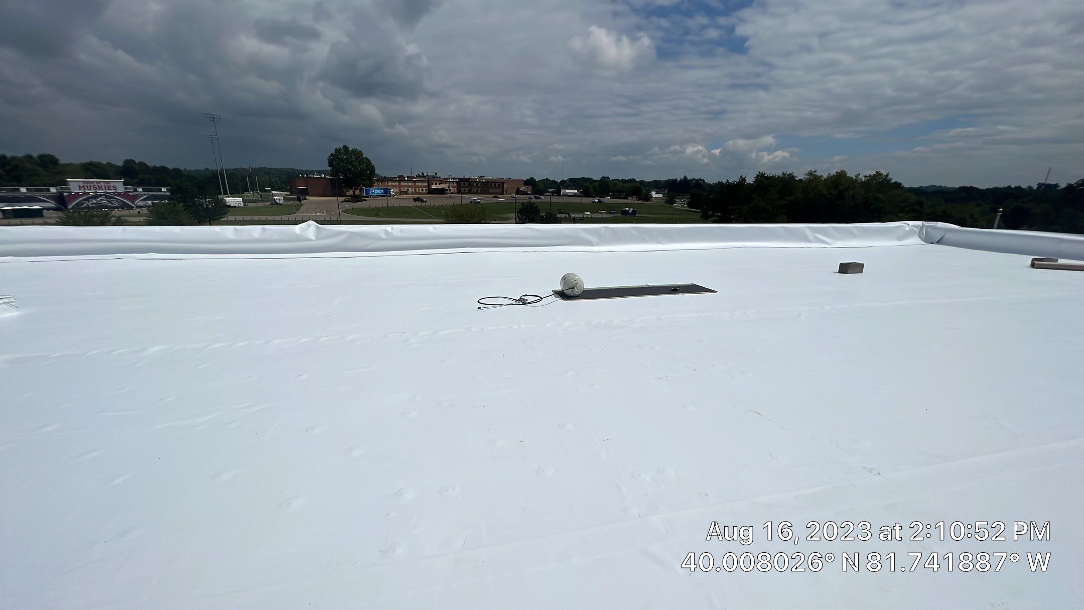 East Muskingum Middle School Roof by Gold Star Roofing LLC 