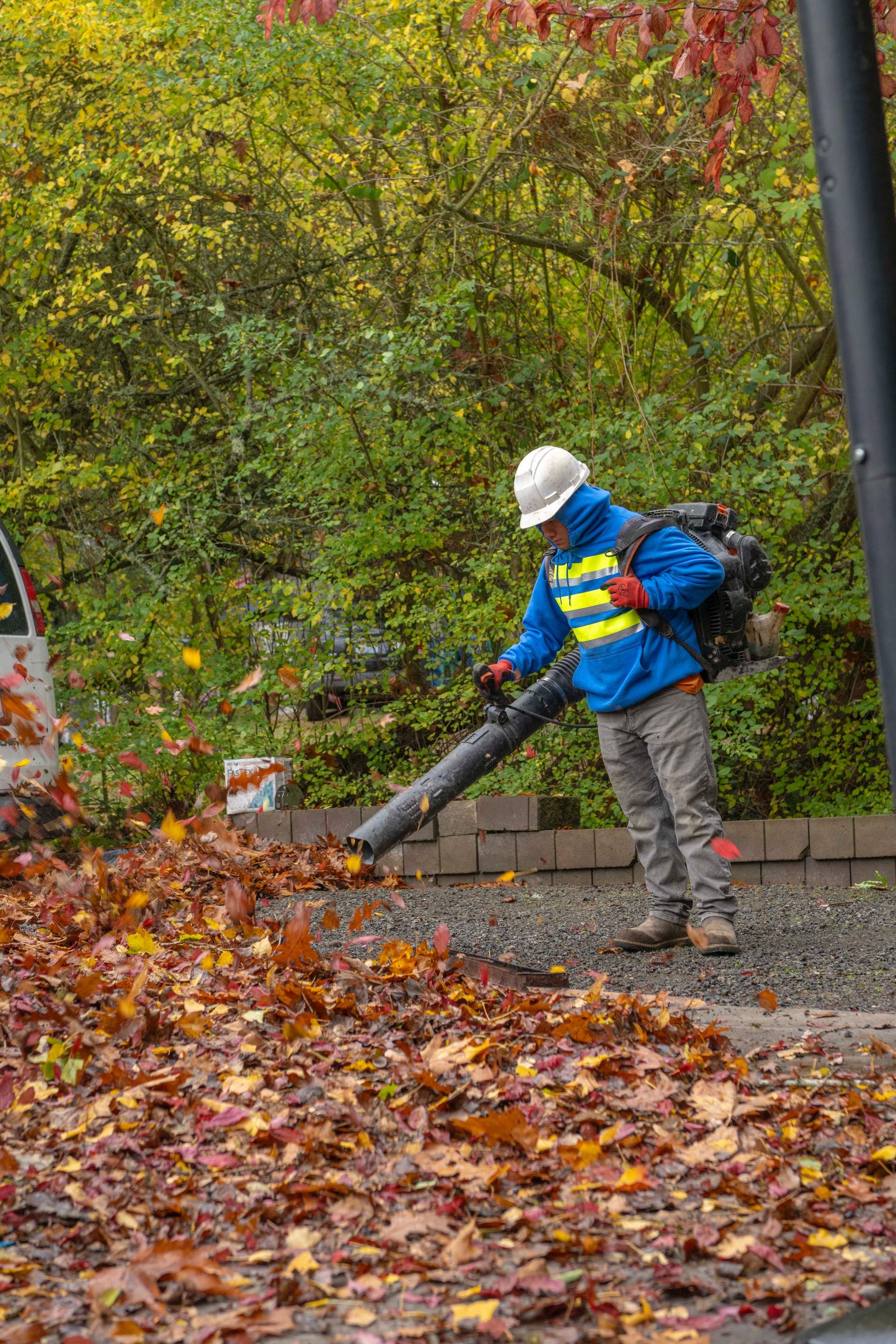 Fall and Spring Cleaning by Jireh Asphalt & Concrete Inc 