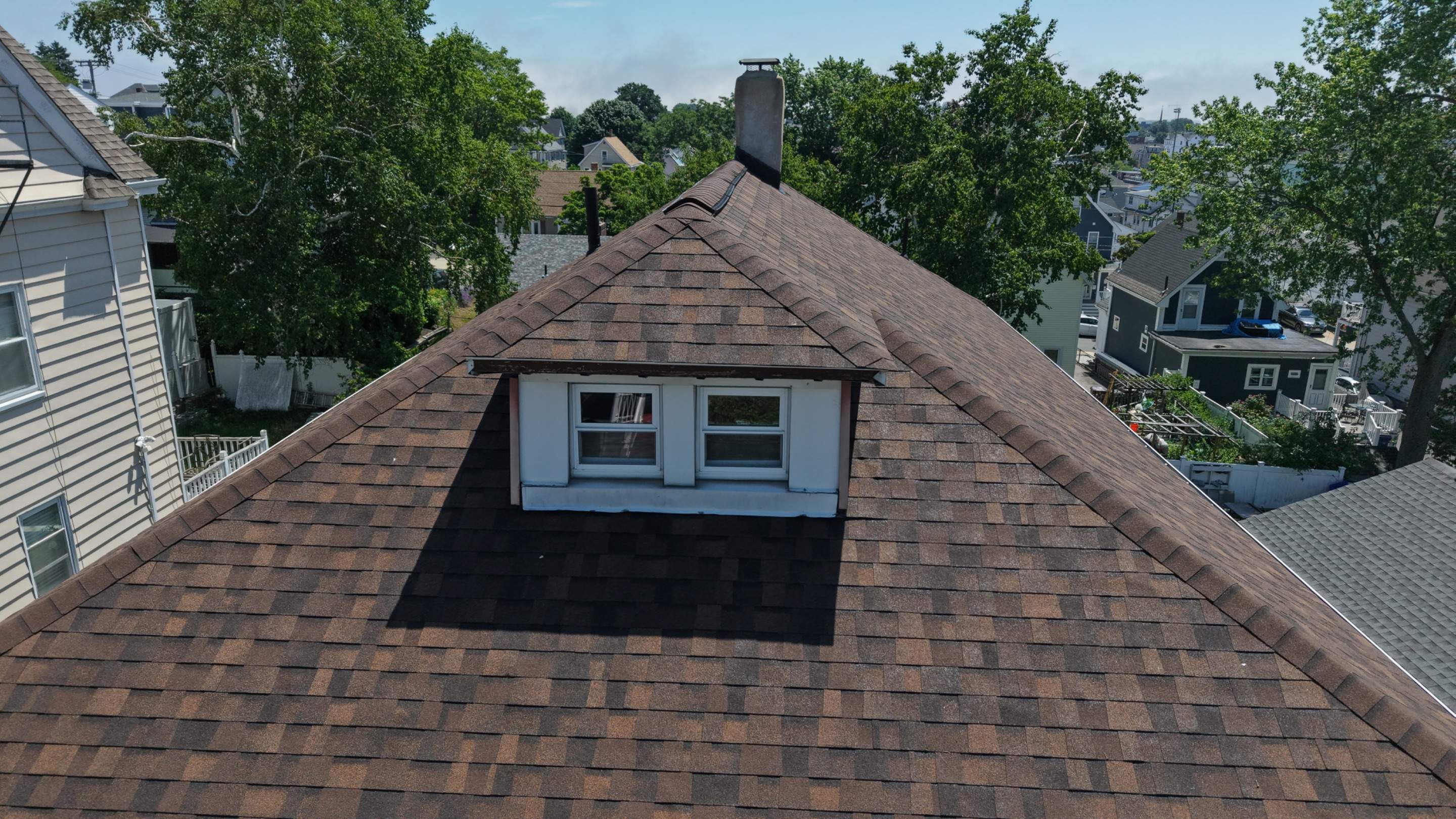 Full Roof Replacement in Revere, MA – Owens Corning Duration, Brownwood by JOHNNYS PRO