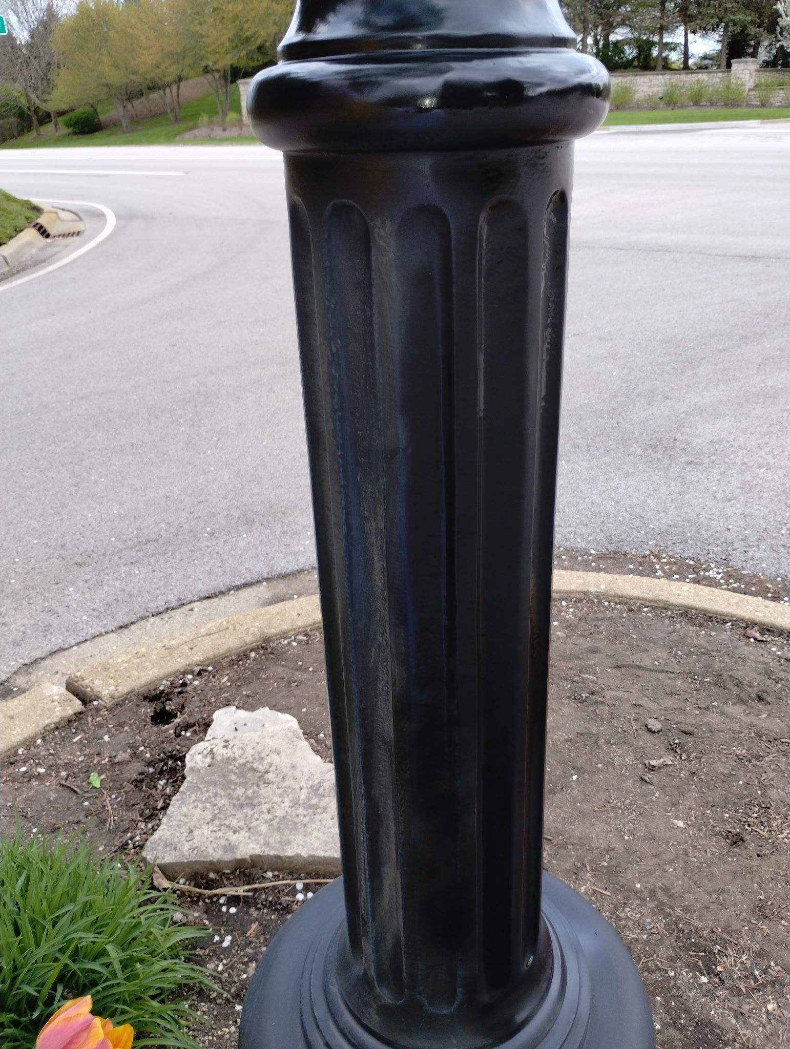 Lamp Post and Mailo Repainting by Welter Home Services