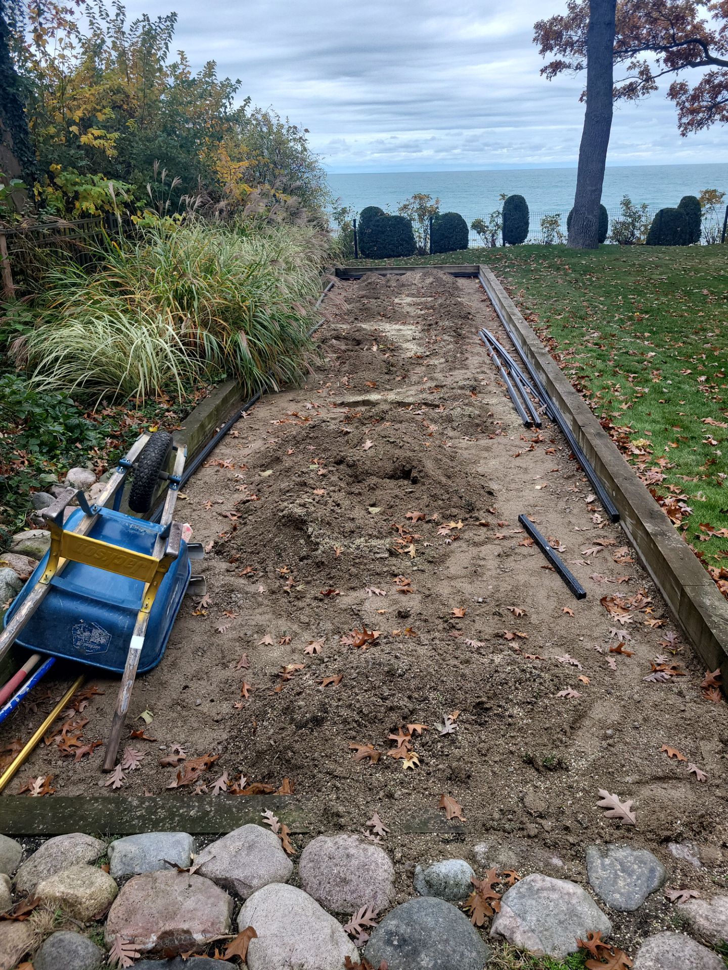 Custom Backyard Bocce/Green Install by Southwest Greens Midwest