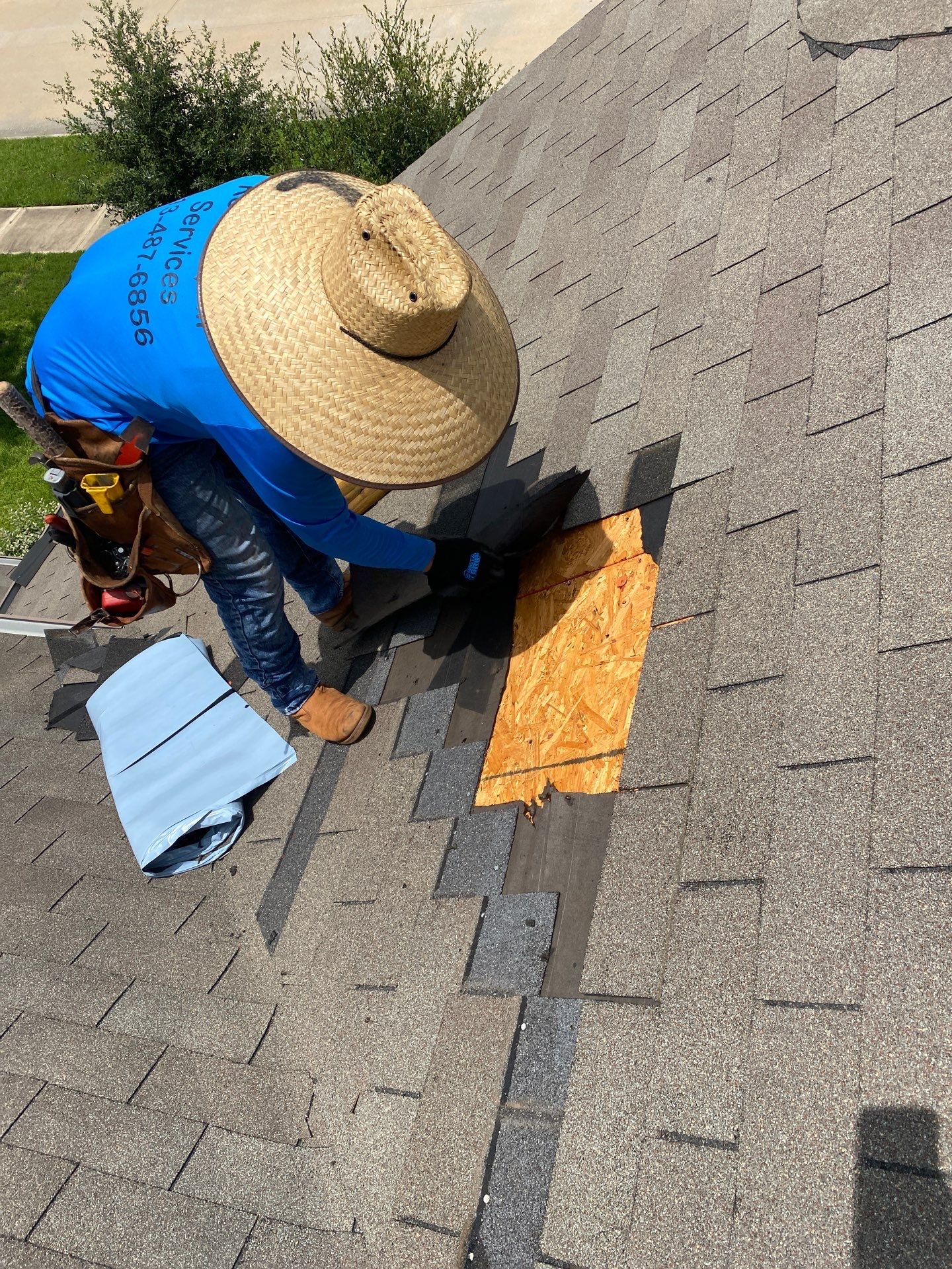 Residential Roofing Repair using Owen's Corning Duration (Lifetime) Shingles by Roof Repair Services LLC