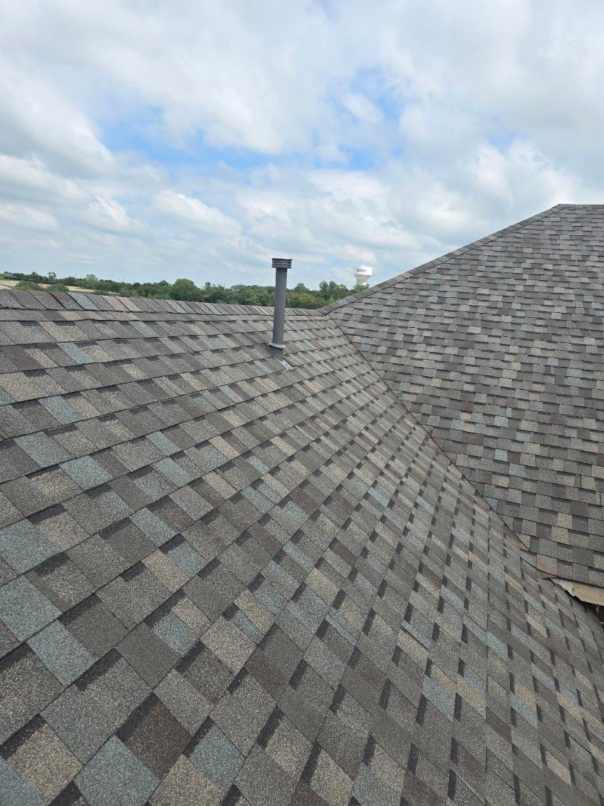 Residential Roofing Installation using ATLAS Pinnacle Pristine Shingles by Harvey Roofing & Construction