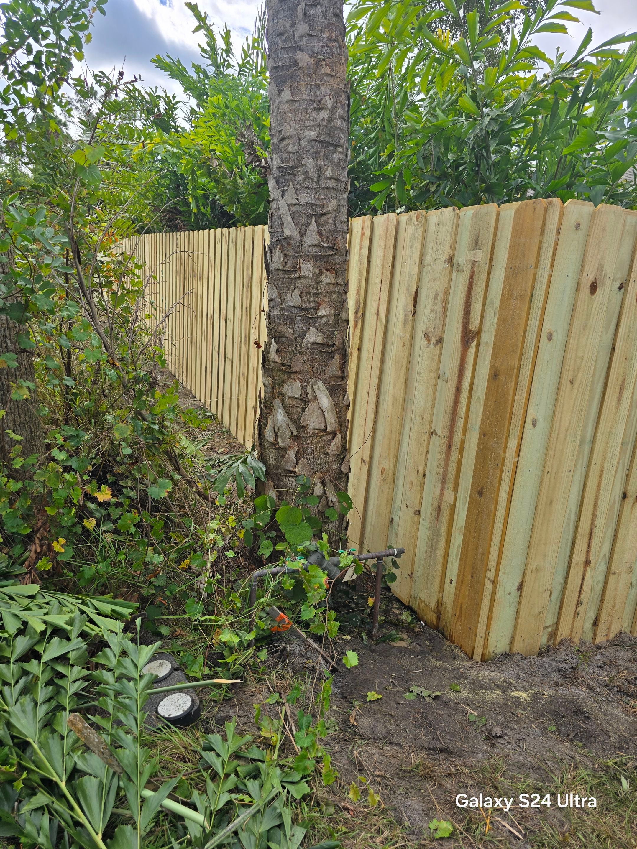 Wood Fence Install in North Port by True Fence LLC
