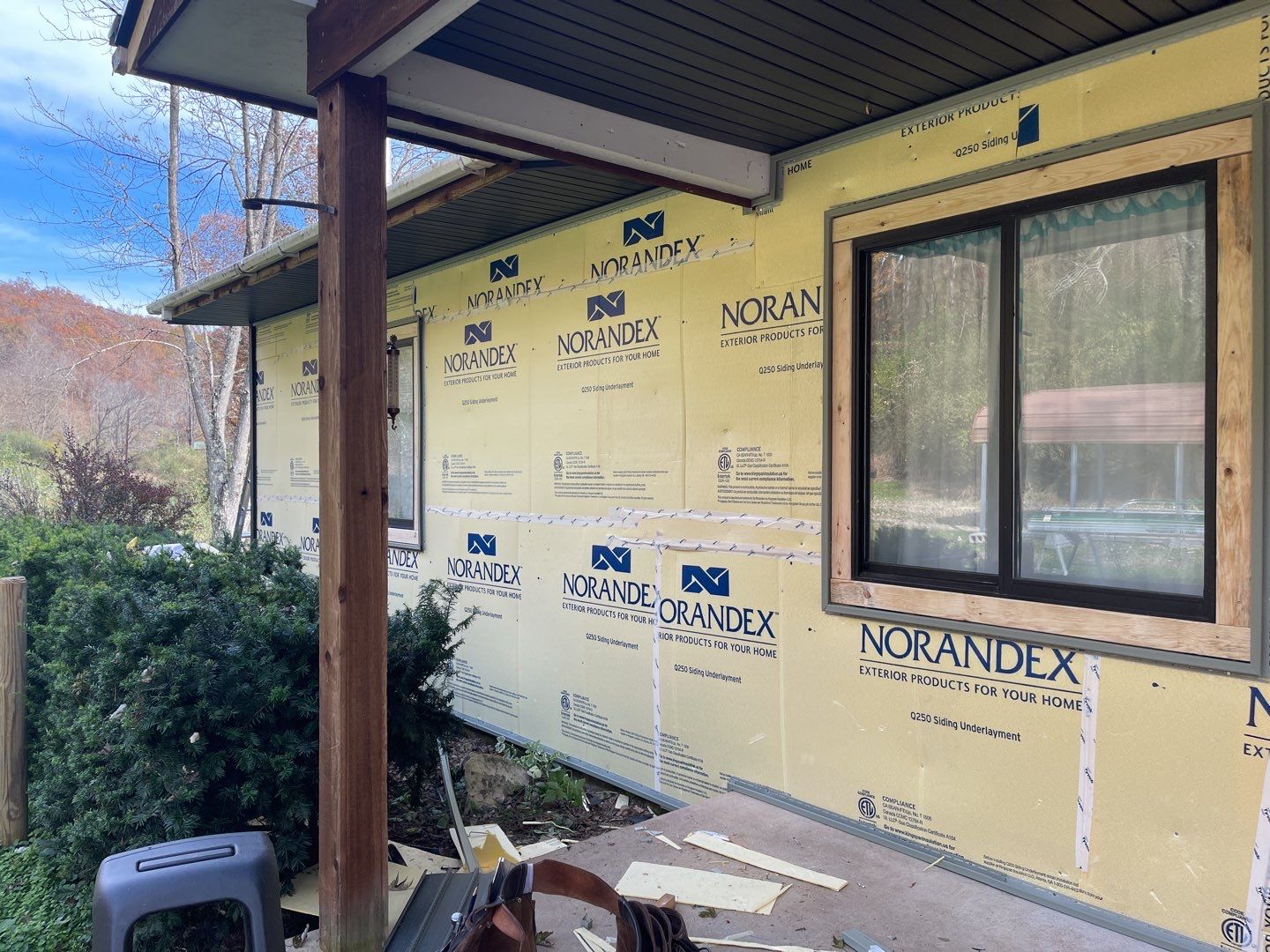 Metal Roof and Vinyl Siding, Soffit, Gutters using LifeTite Premium metal roofing  by Secure Construction Company Inc