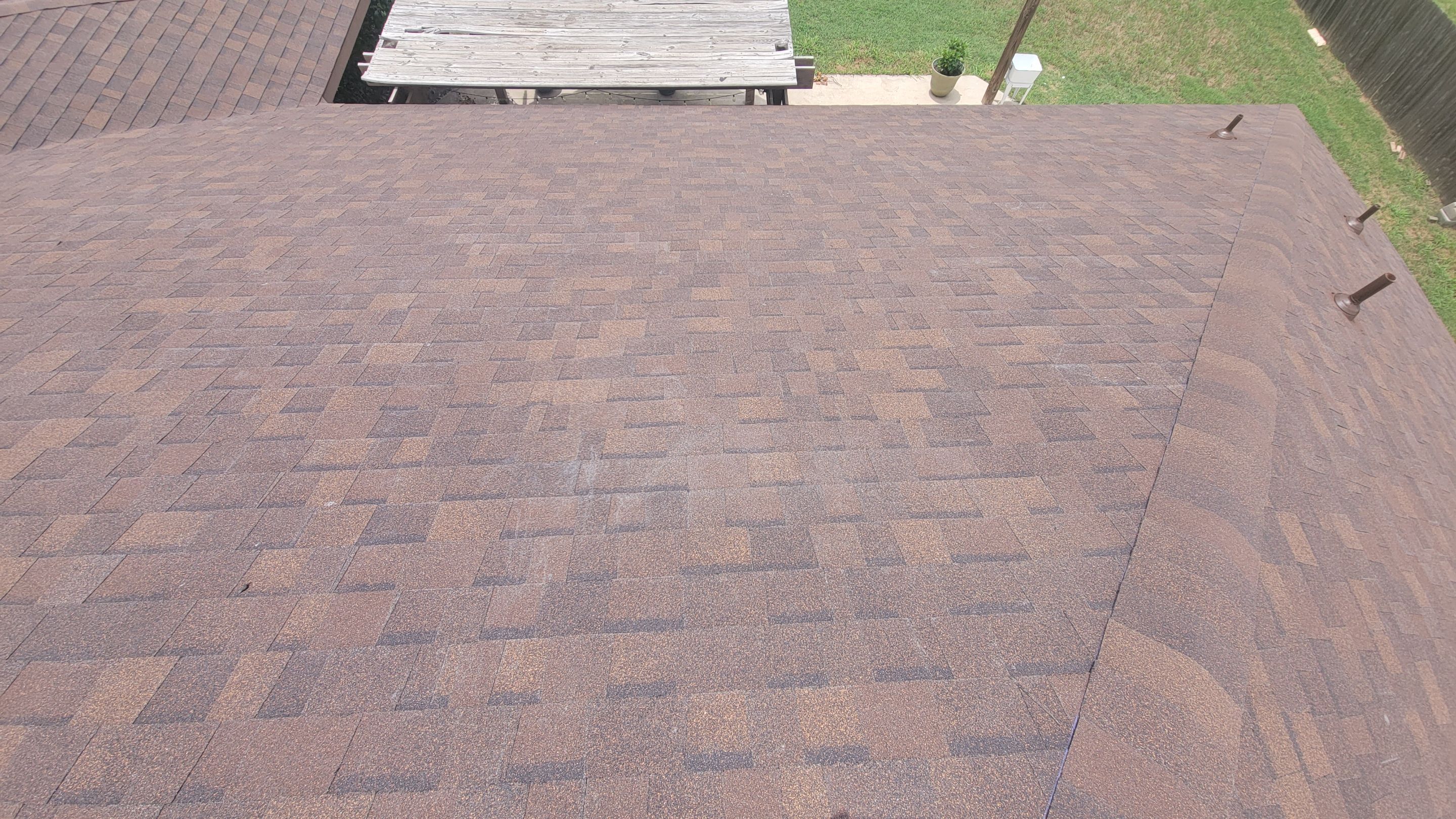 Residential Roof Replacement using Owens Corning - Oakridge - Brownwood by Action Exteriors
