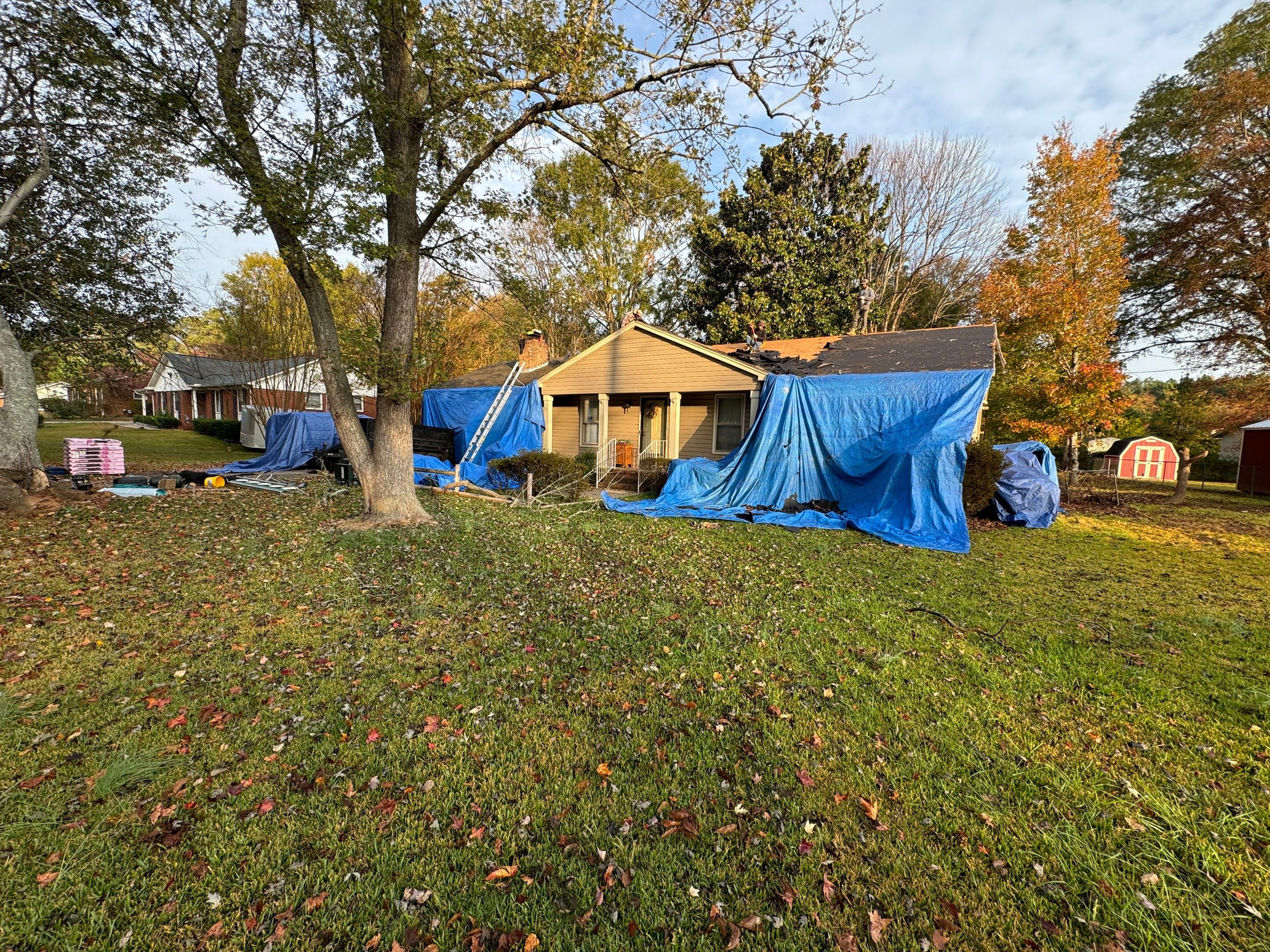 Project in Rock Hill by SkyGuard Roofing and Restoration