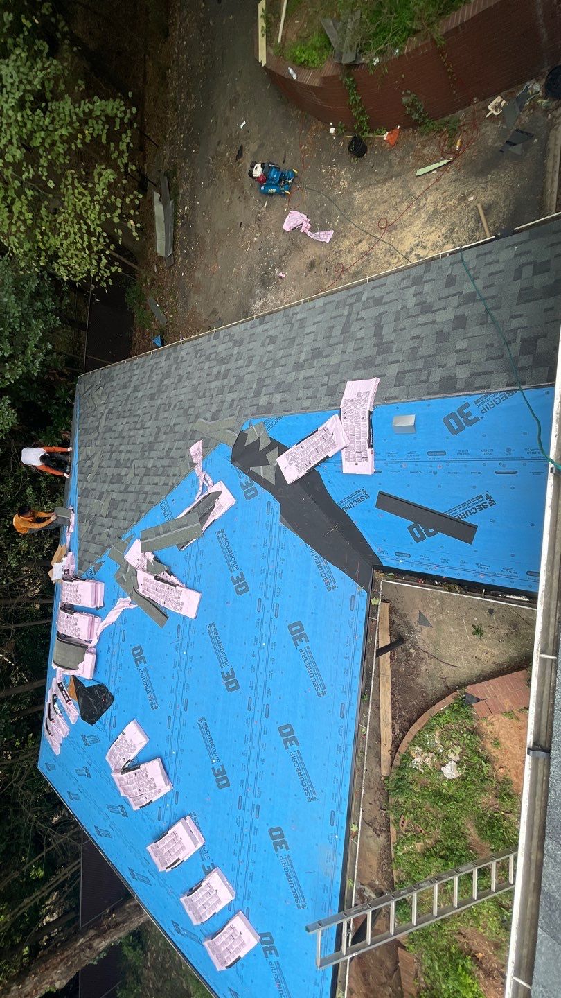 Residential Roofing Installation using Owens Corning by Inspector Roofing and Restoration