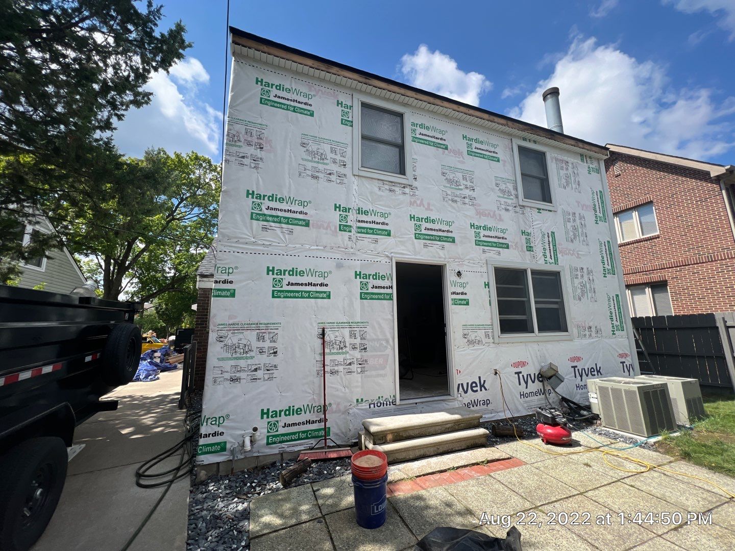 Siding Installation using James Hardie - Private Residence  by Bloomfield Construction & Restoration