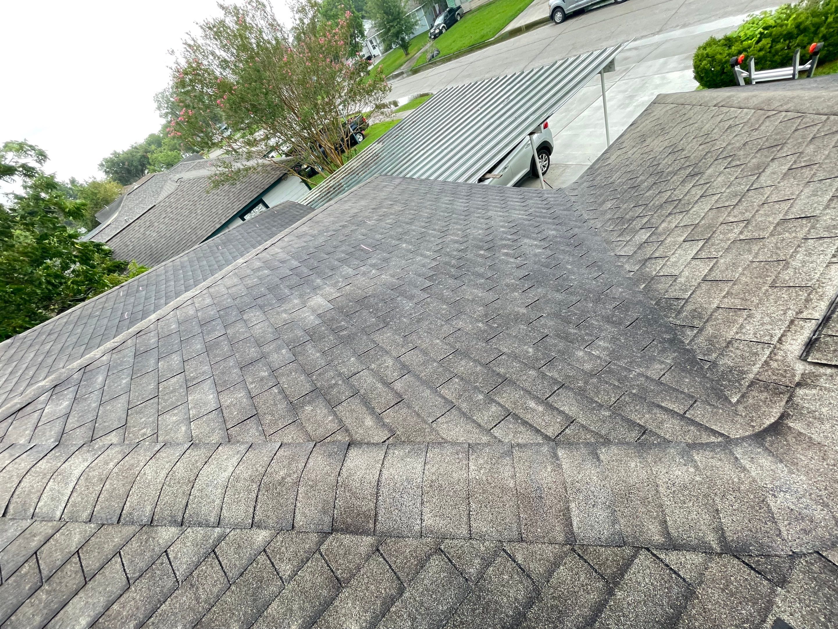 Residential Roofing Installation using Atlas Pinnacle® Pristine Pewter by CAP Roofing and Construction LLC