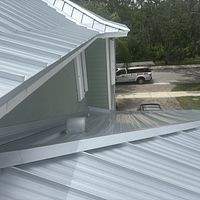 24ga 1.5" Mechanical Seam Mill Finish by Total Roofing System The Metal Roof Experts