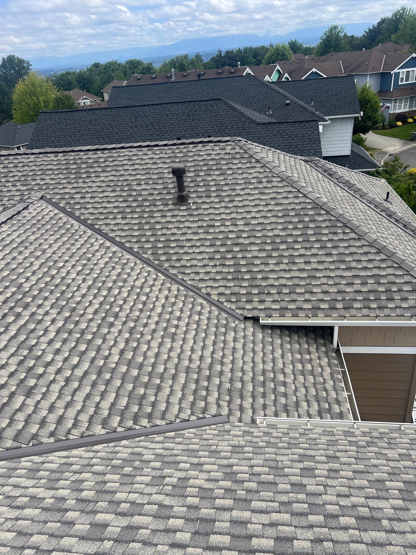 Residential Roofing Installation using GAF UHDZ Shingles by Roofing Formula LLC
