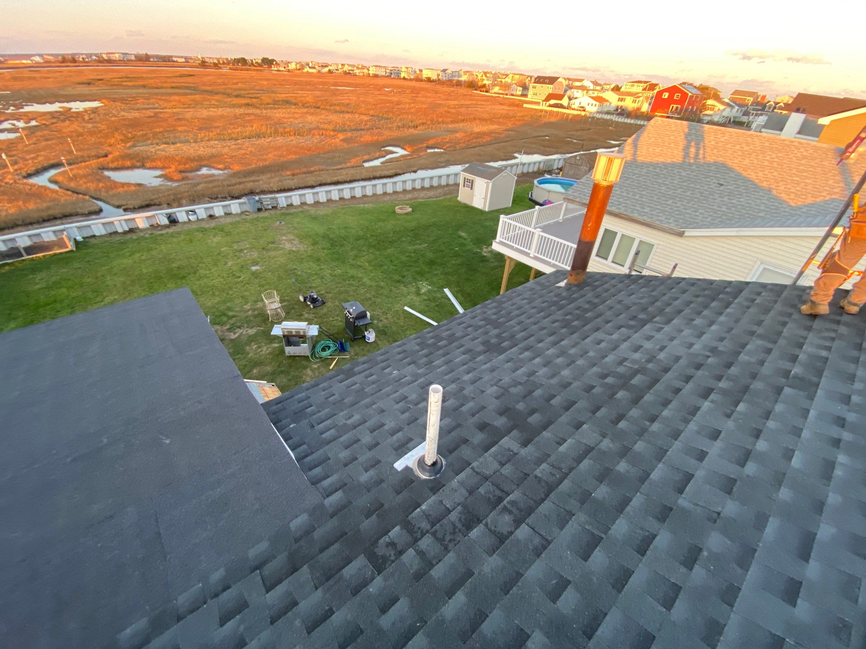 Residential Roofing Installation using GAF Timberline HDZ by Sensible Home Solutions
