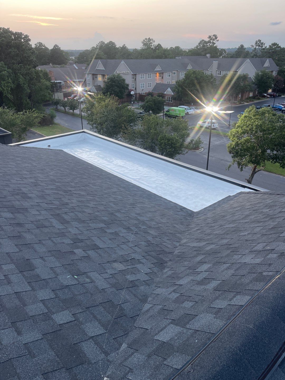 Commercial Roofing Installation using Roof Replacement by American Roofing & Construction LLC