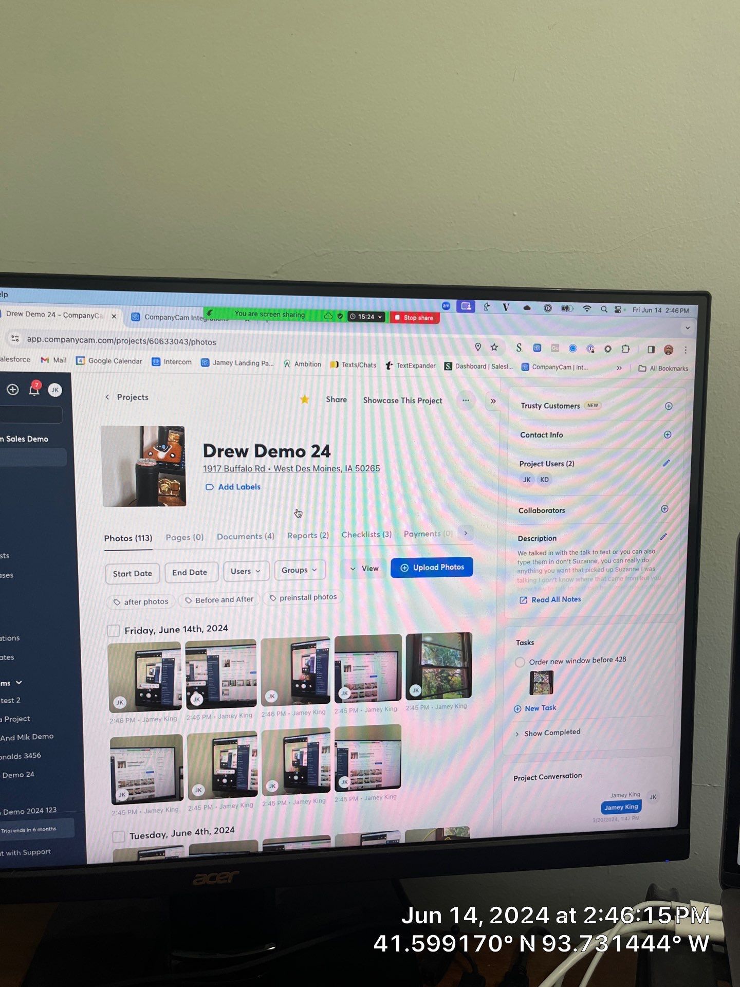 Hello by CompanyCam Sales Demo