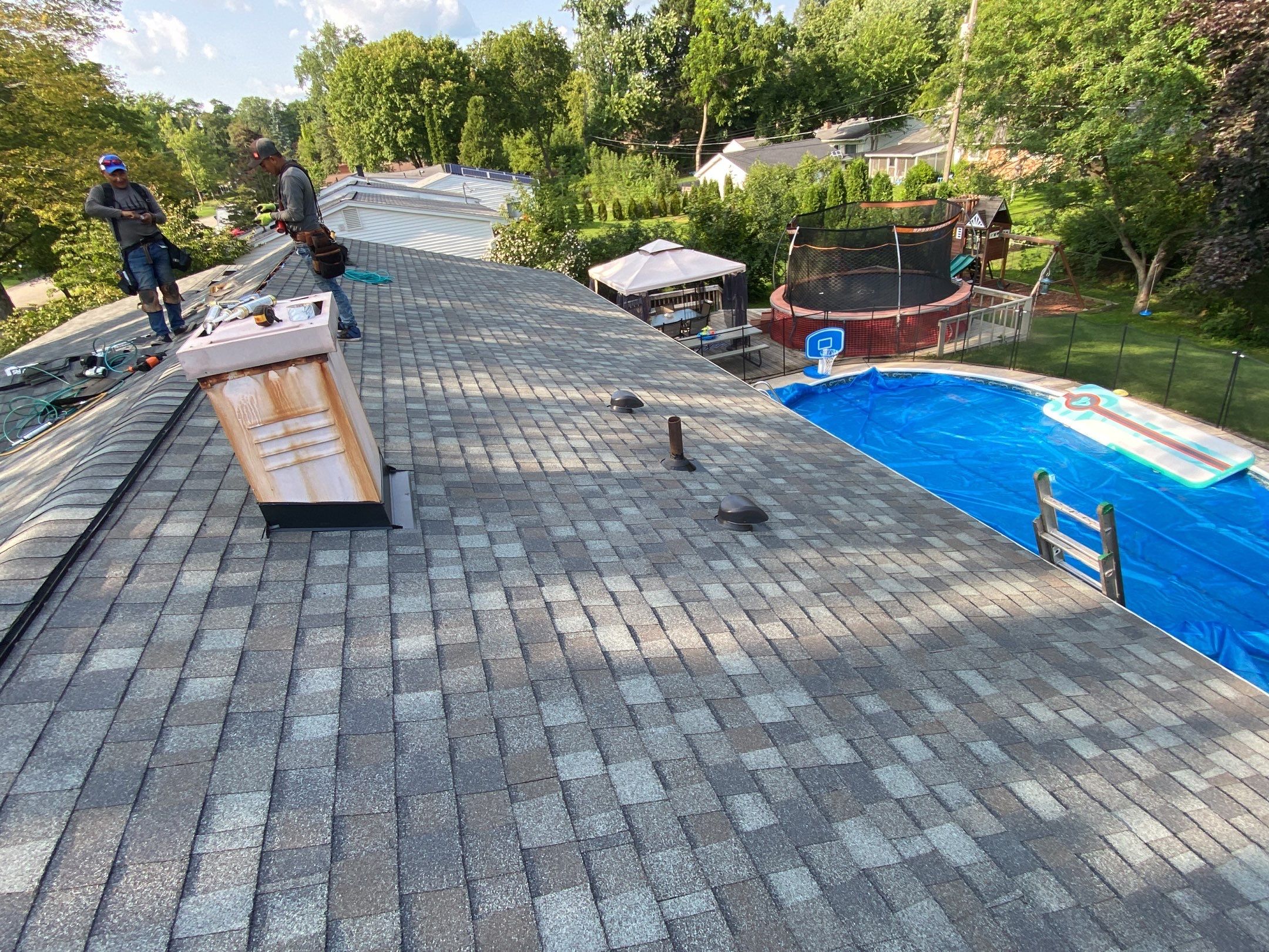 Roof Replacement using CertainTeed Landmark by 180 Contractors