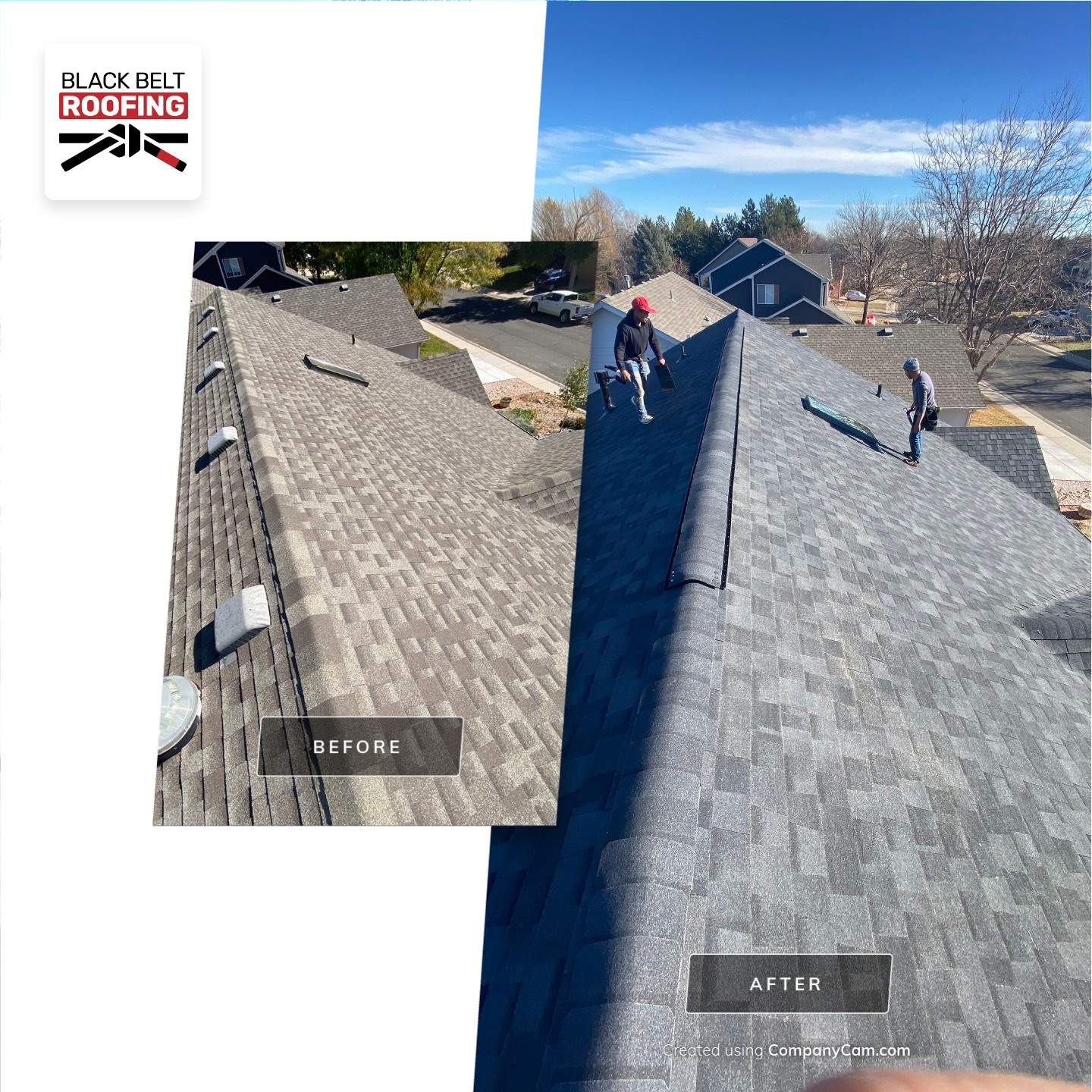 Residential Roofing Installation using Certainteed Northgate by Black Belt Roofing
