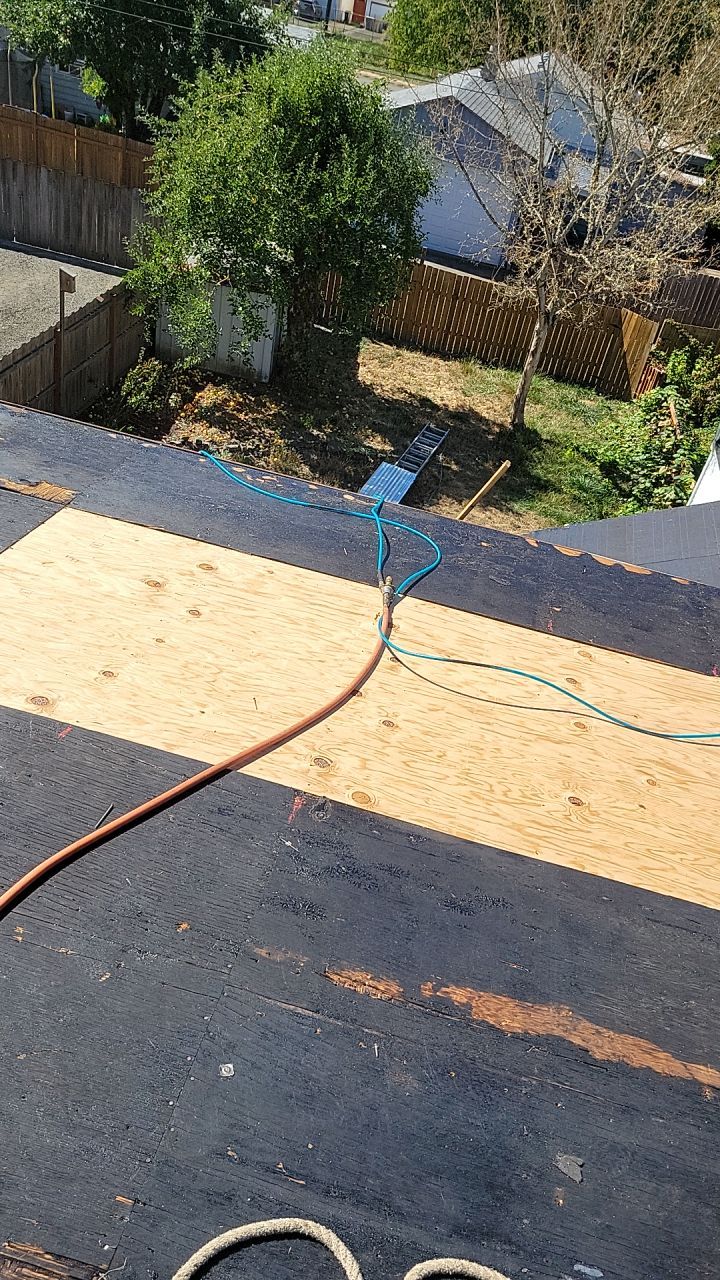 Residential Roofing Installation using IKO Dynasty (Color: Summit Grey) by Orezona Building & Roofing Company, Inc.