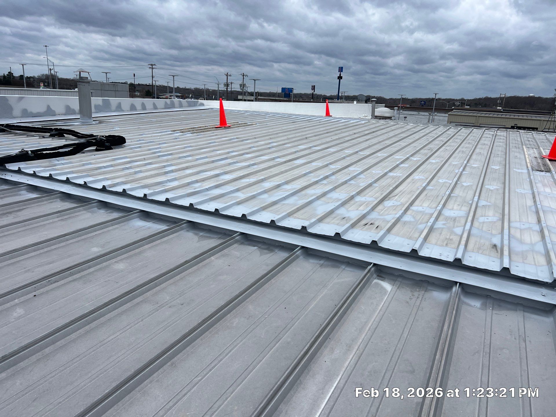 Acrylic Coating  by Just In Time Roofing and Restoration