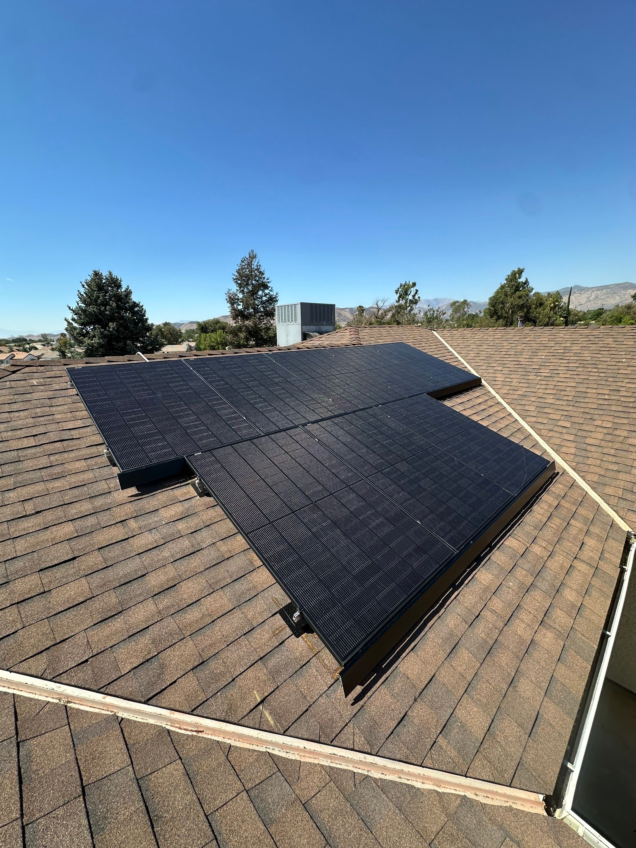 Residential Solar Installation and Enphase Battery Storage in Yucaipa by VIBE SOLAR