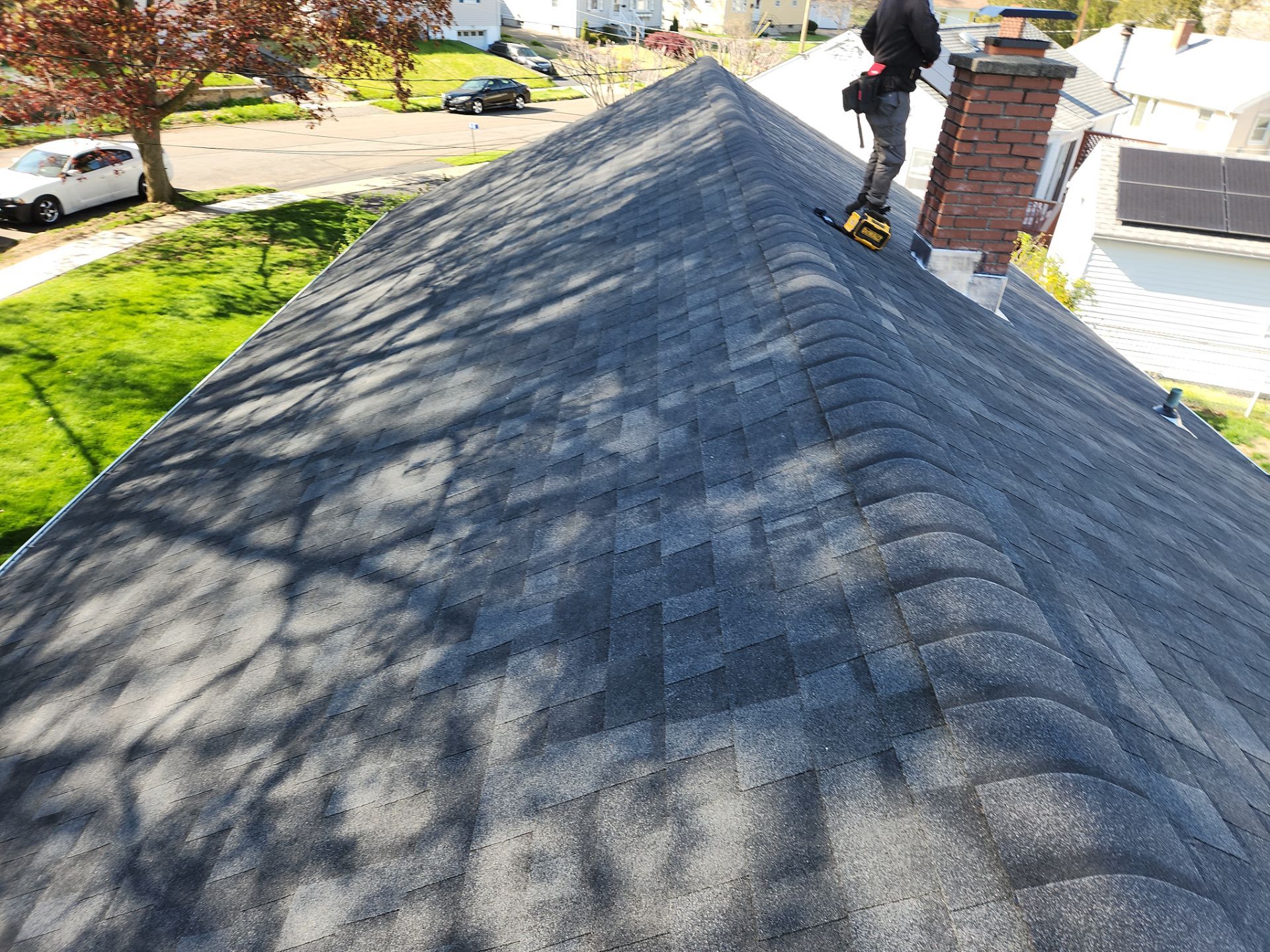 Residential Roofing Installation and Structural Plywood Replacement in Stratford by A Plus Exterior