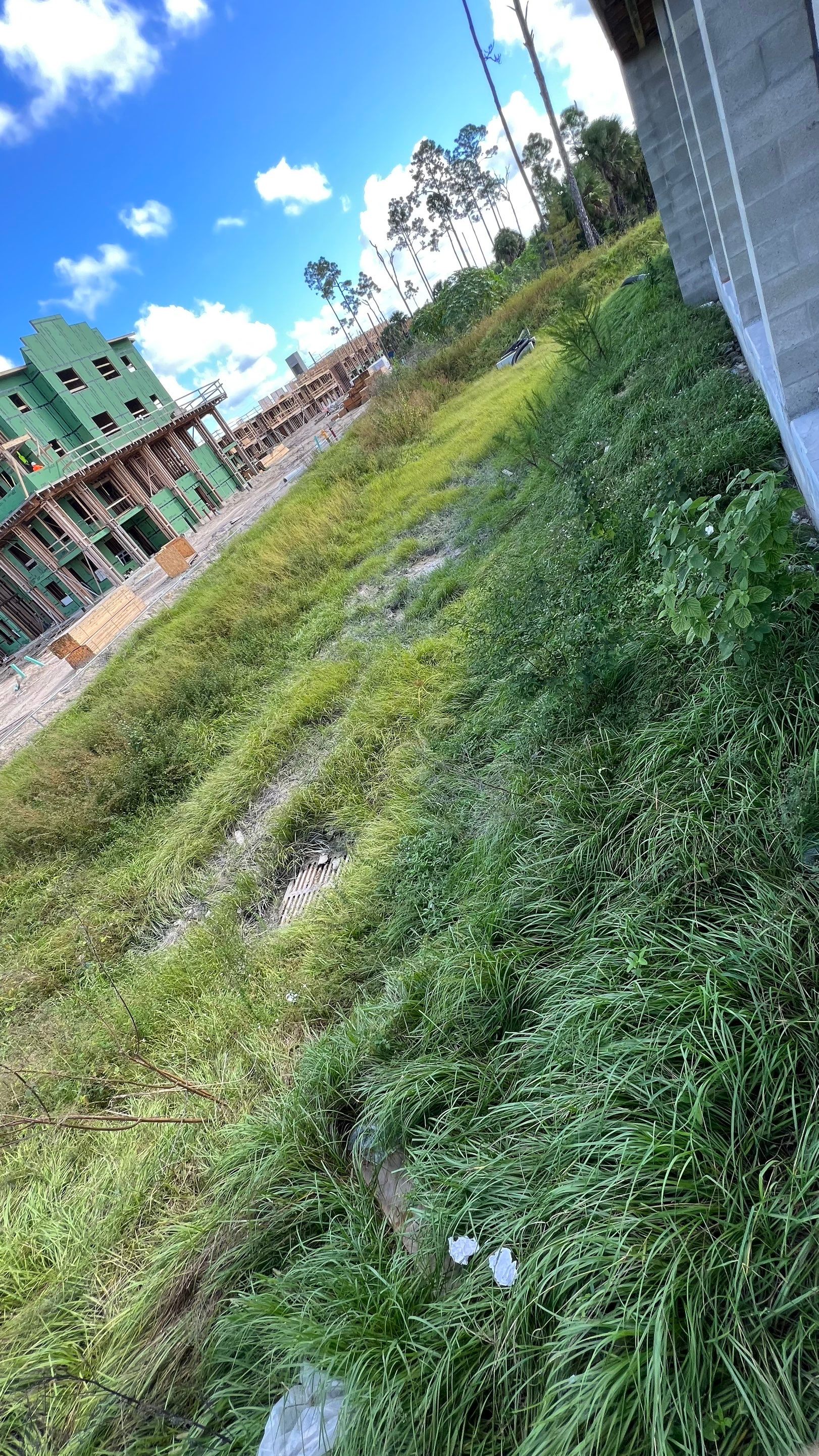 New Construction Storm Drain System Cleaning by APS Power & Water