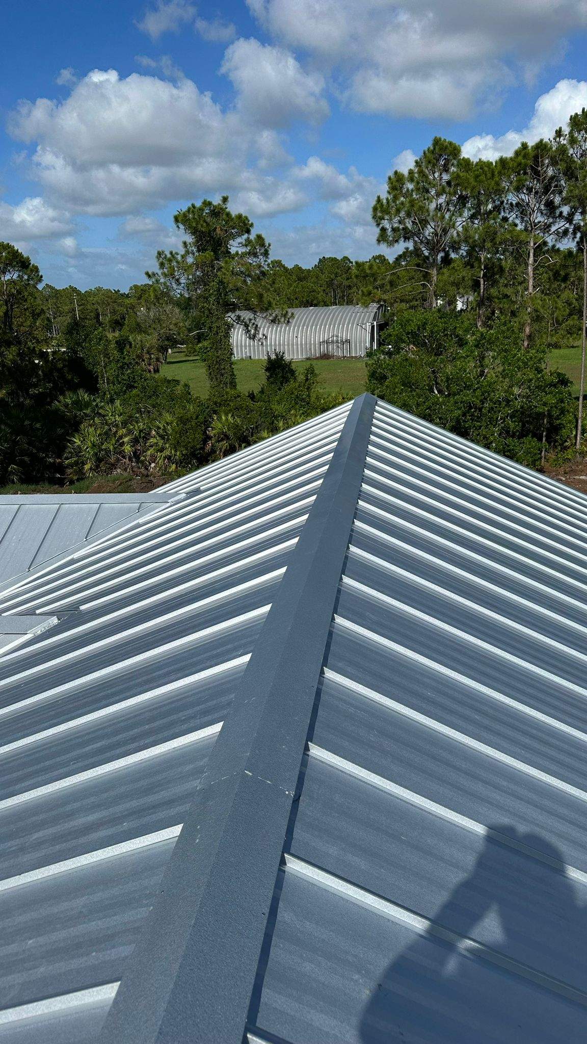 24ga 1" Nail-Strip Mill Finish by Total Roofing System The Metal Roof Experts