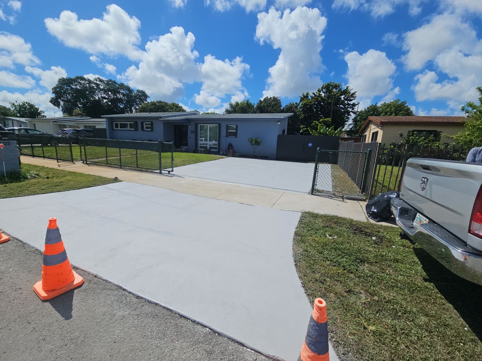 Painted Driveway by Seamless Surfaces