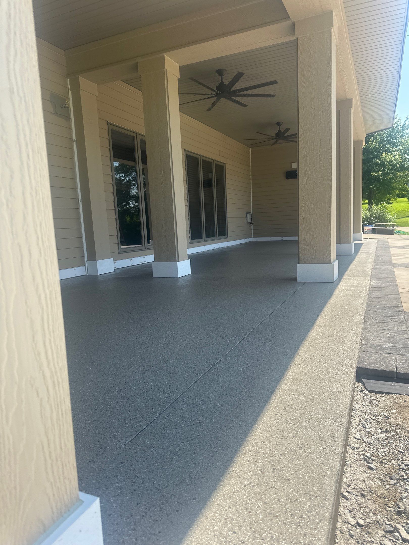 Protected and Beautiful Ames Patio! by Revival Concrete Coatings, LLC