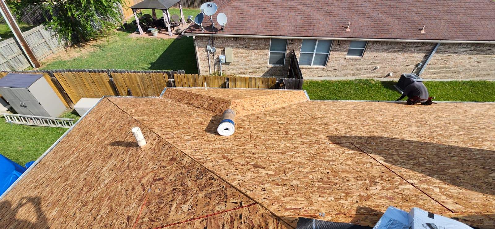 Complete Roof Replacement, Gutter Installation, Chimney Repair, and Window Replacement by Caliber Restoration LLC