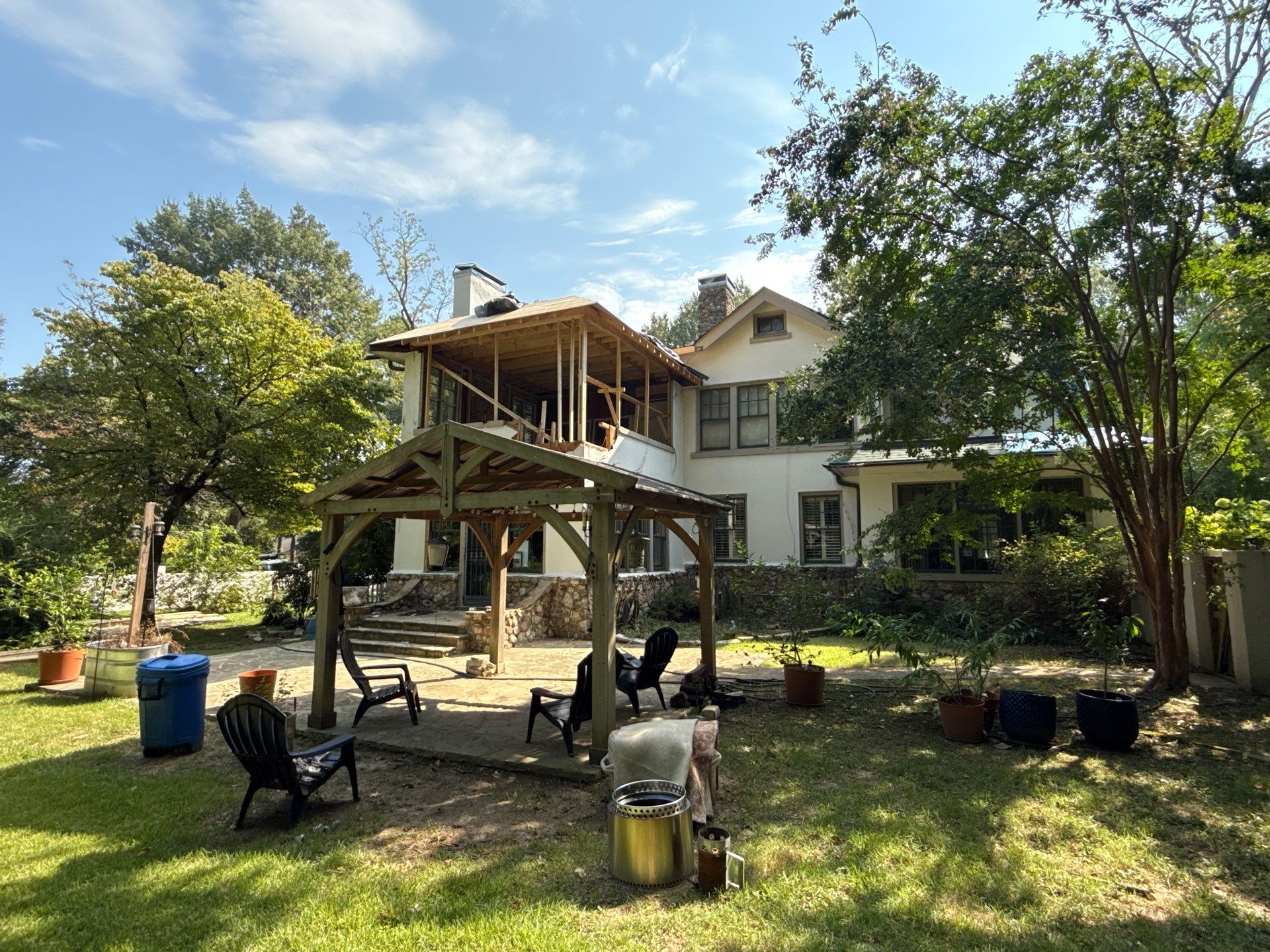 Memphis Home Restoration and Copper Gutter Installation Following Tree Damage by Revival Roofing Services