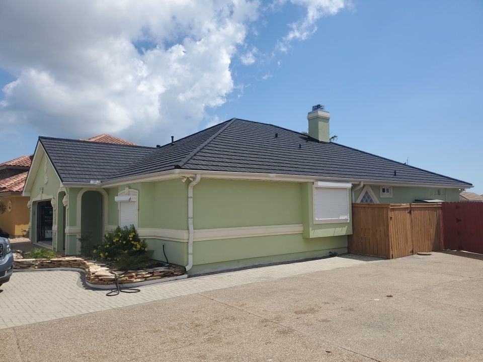 Residential Roofing Installation using Tilcor Stone Coated Steel Roofing by Lighthouse Roofing