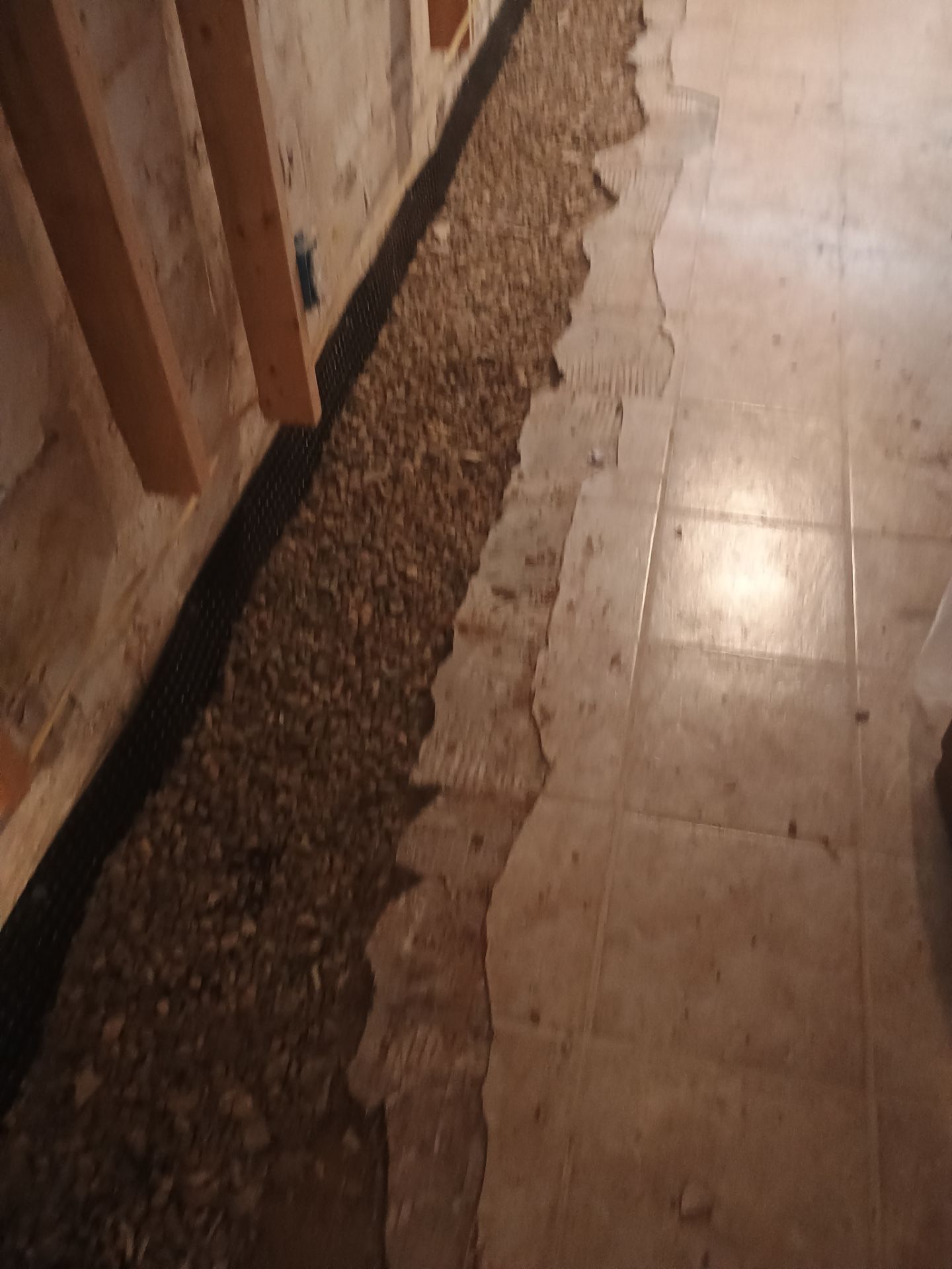 Drain Tile in Minneapolis for Kristen & Taylor by Waterproofing Northeast