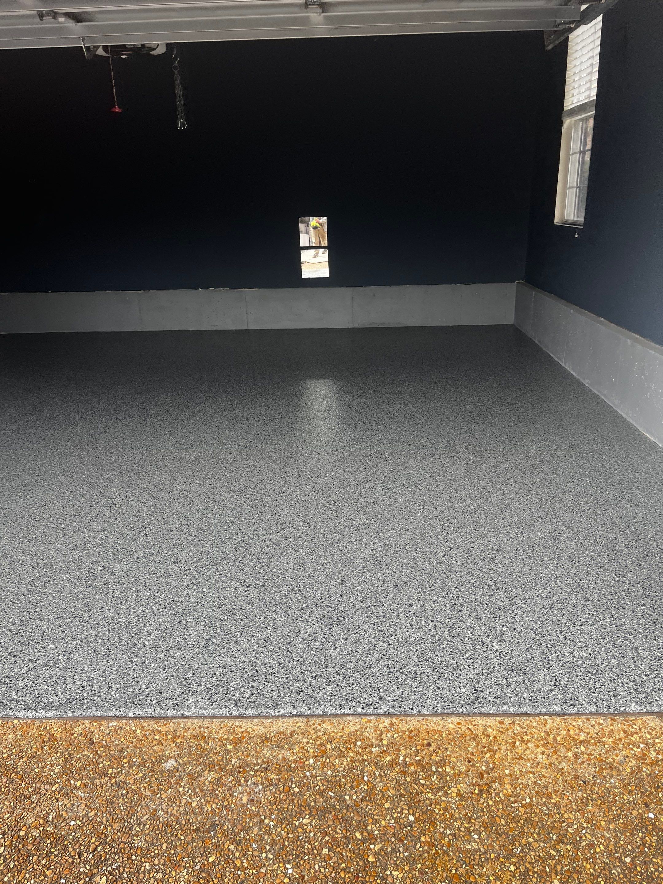 Garage Floor Coating using Nightfall by My Garage Floor Guys
