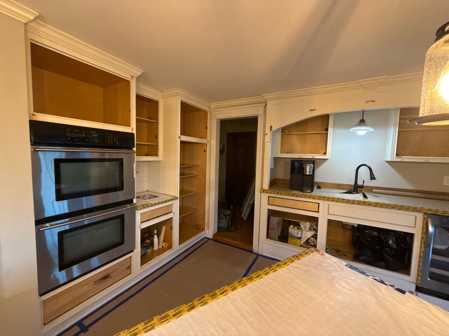 Cabinet Refinishing with Alabaster by EXCELLENCE | CARTO