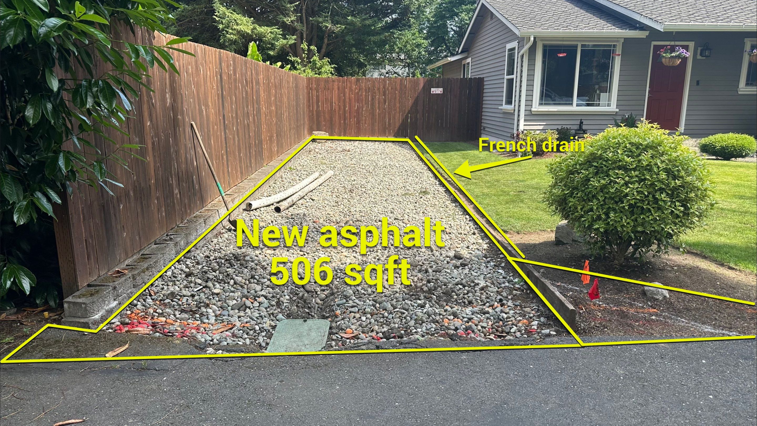 Chase | Driveway Repair, Concrete Project   by Jireh Asphalt & Concrete Inc 