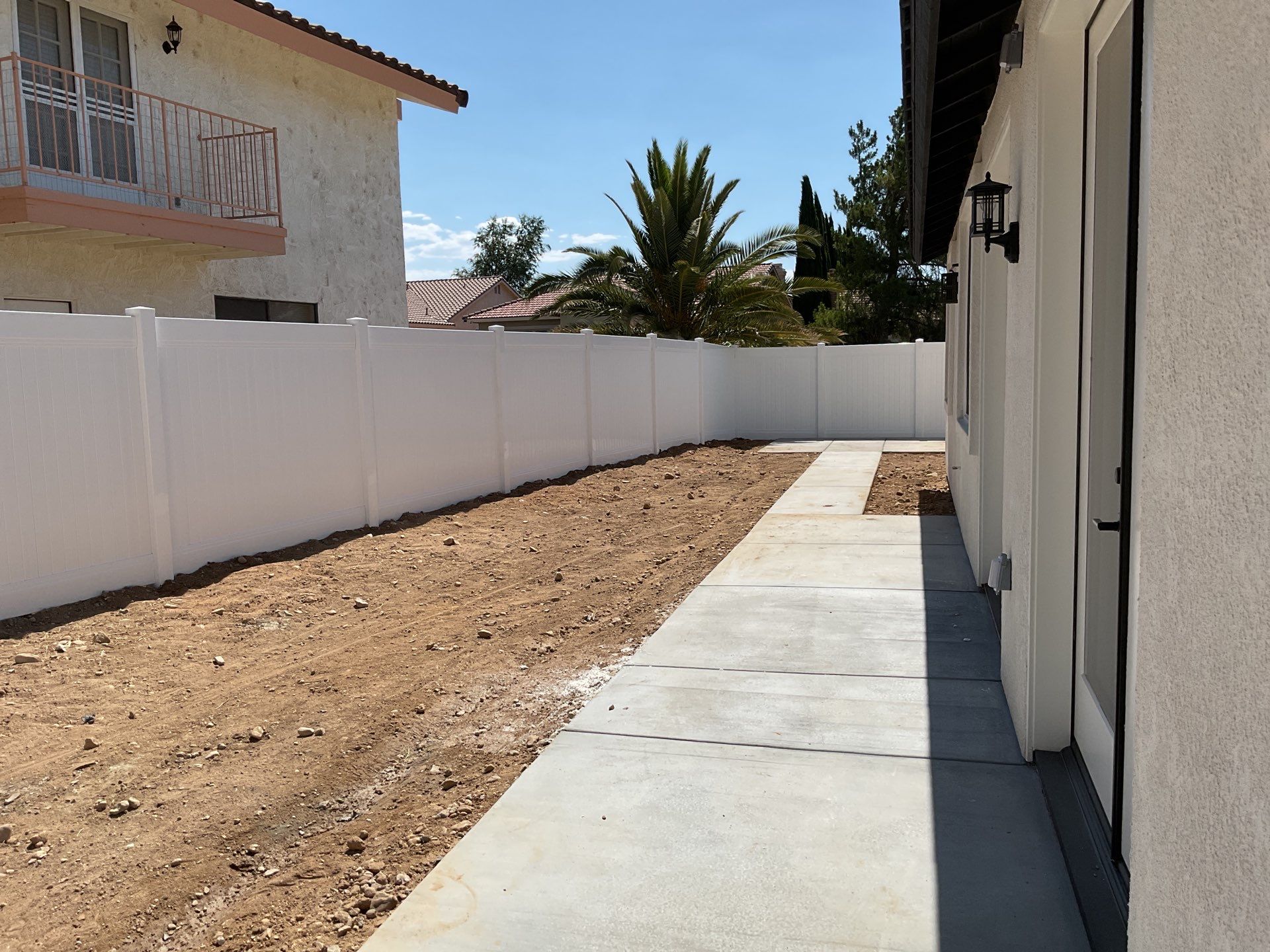 Fence Installation using Vinyl by Fence Guys Inc.