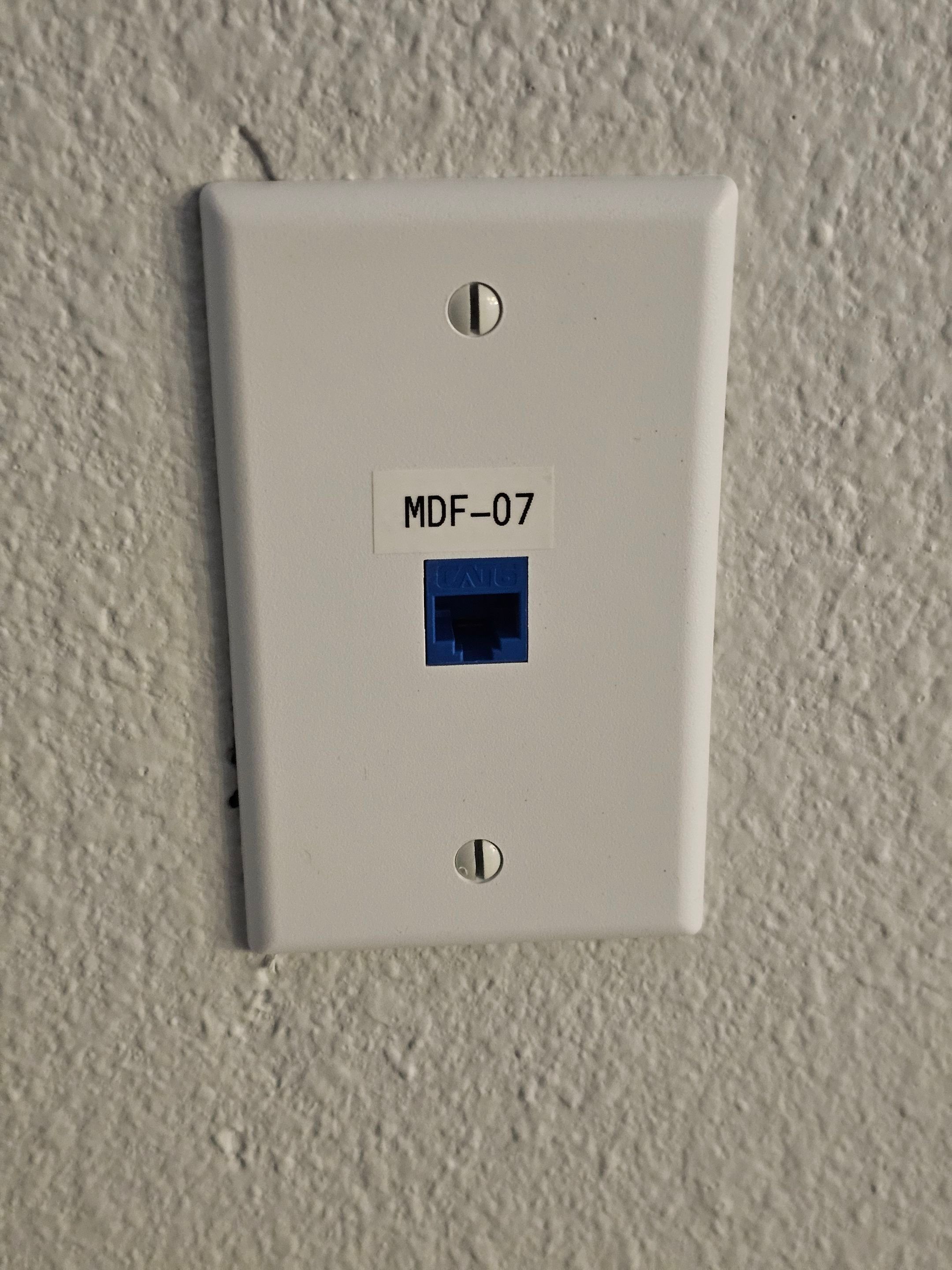 Structured Network Cabling Project in Temecula by Ring and Ping Inc.