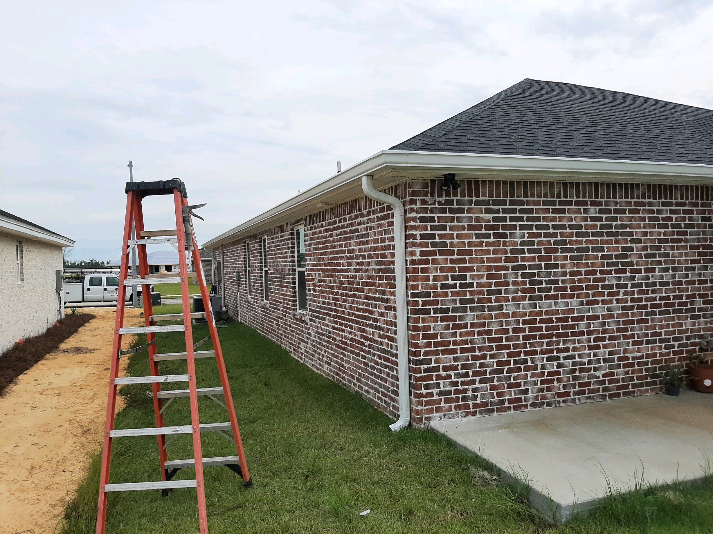 Gutter Installation using K-Style Seamless Gutters by Gutter Professors