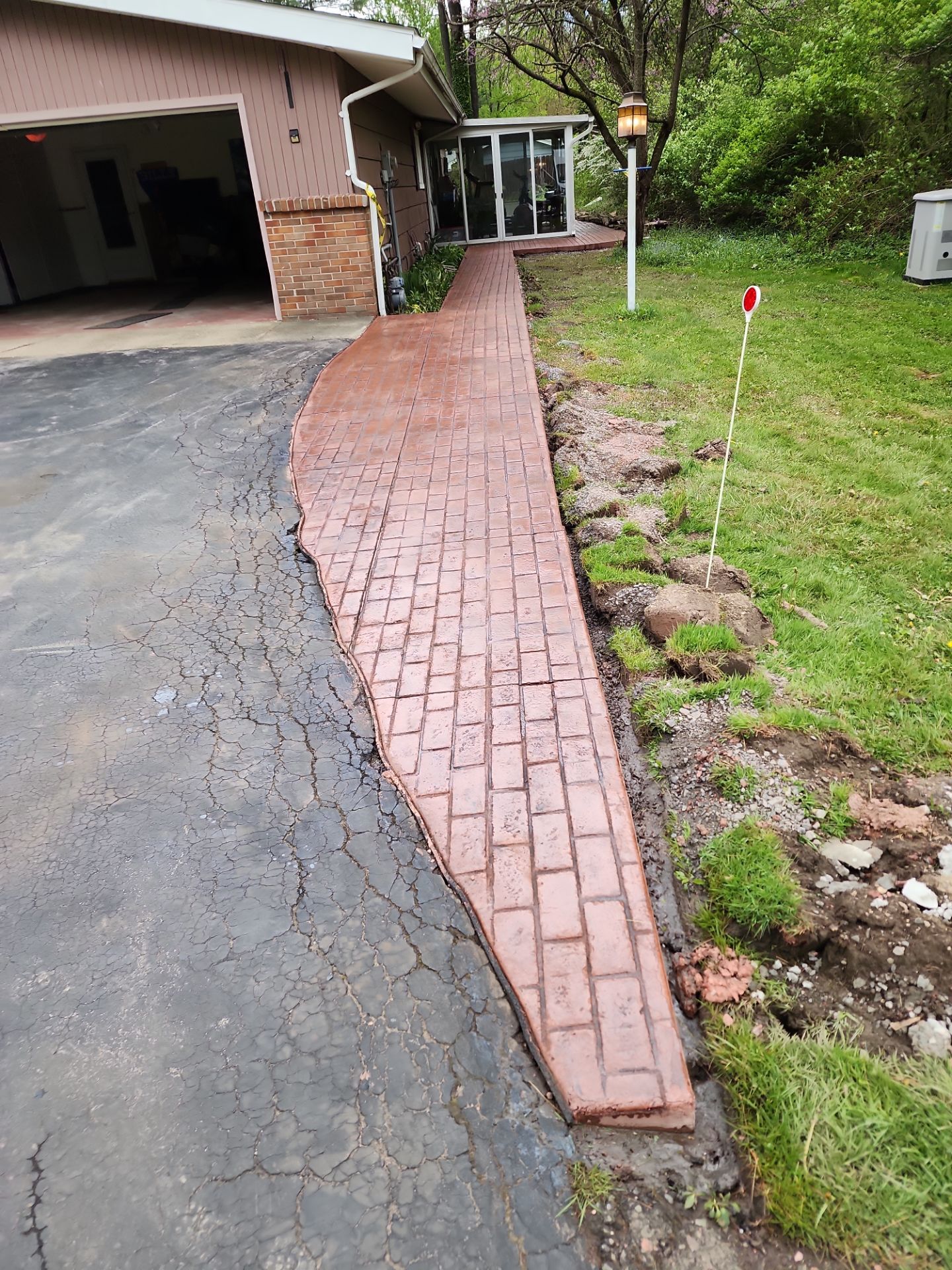 Stamped Concrete by Ivy Lea Construction