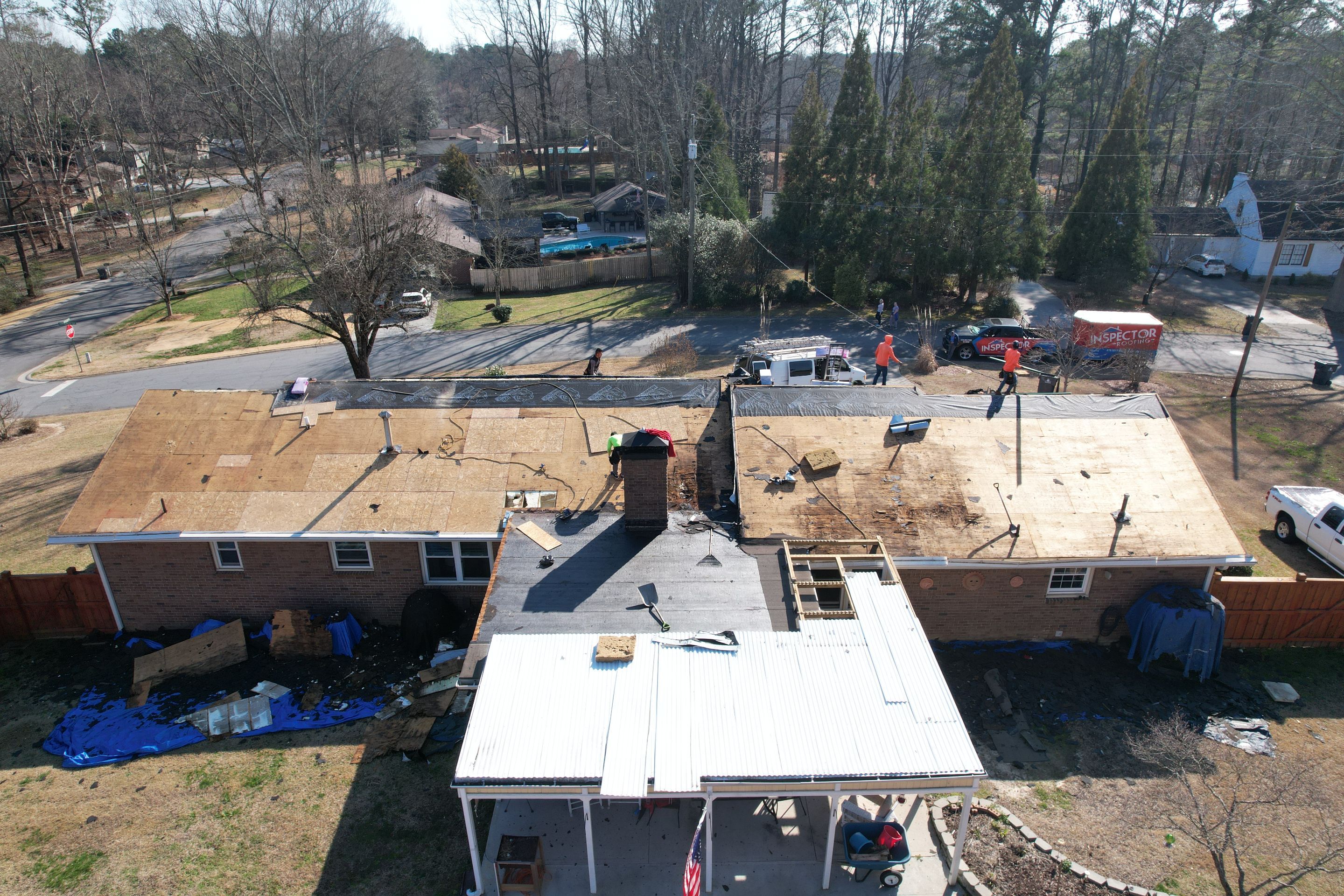 Residential Roofing Installation by Inspector Roofing and Restoration