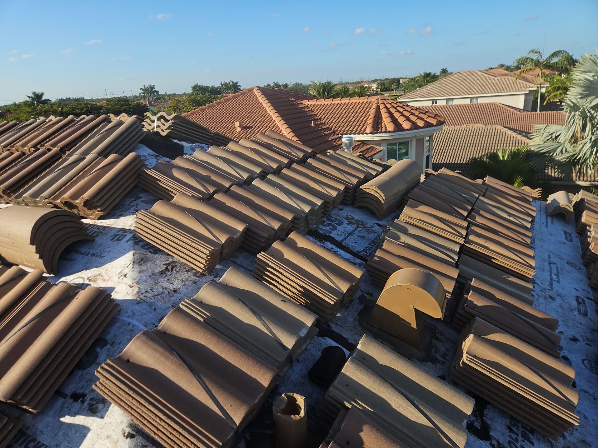 Residential Roofing Installation using WestLake Roofing Tile by BLUES BROTHERS ROOFING
