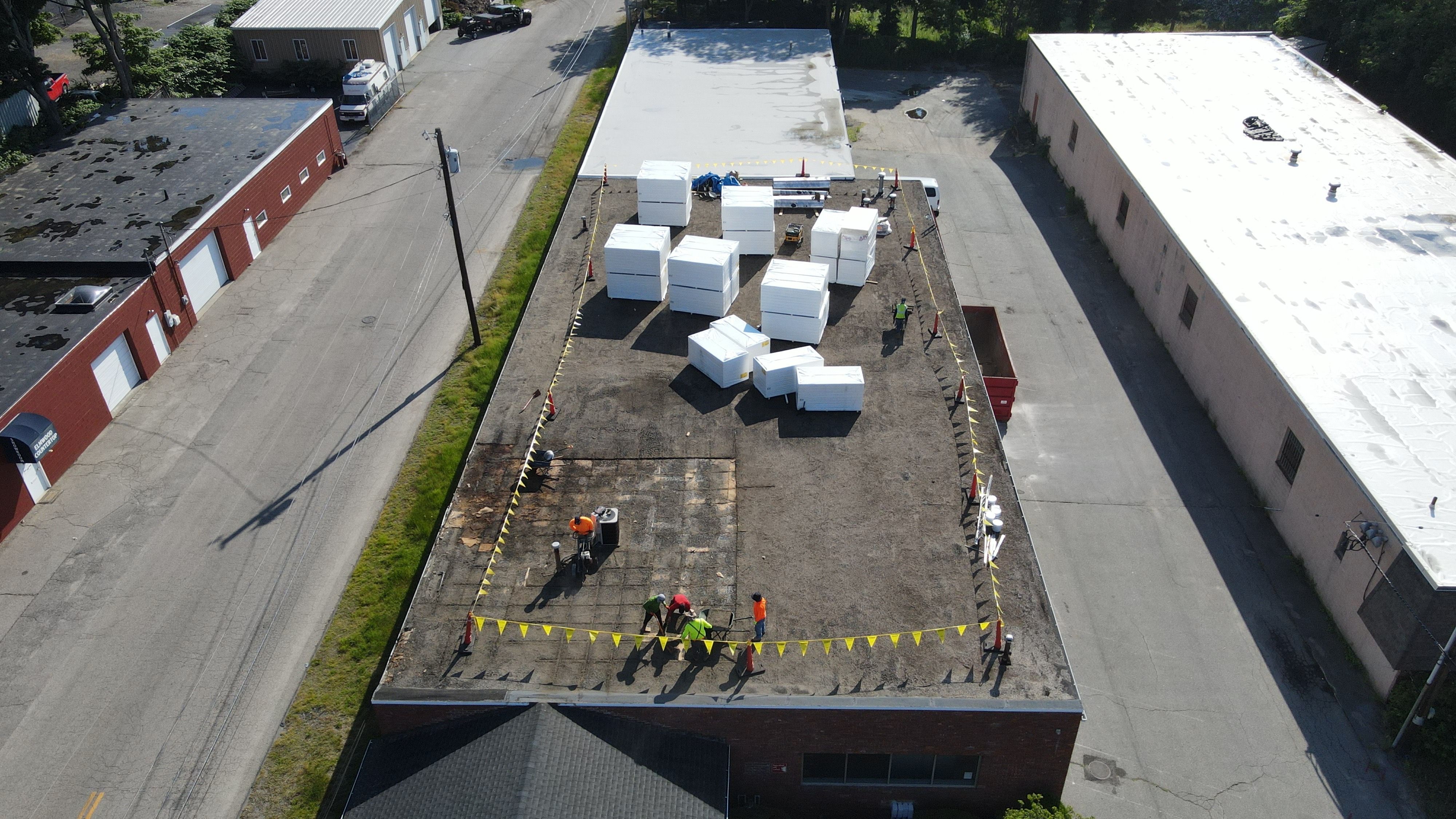 Commercial Flat Roof - TPO by Rinaldi Roofing