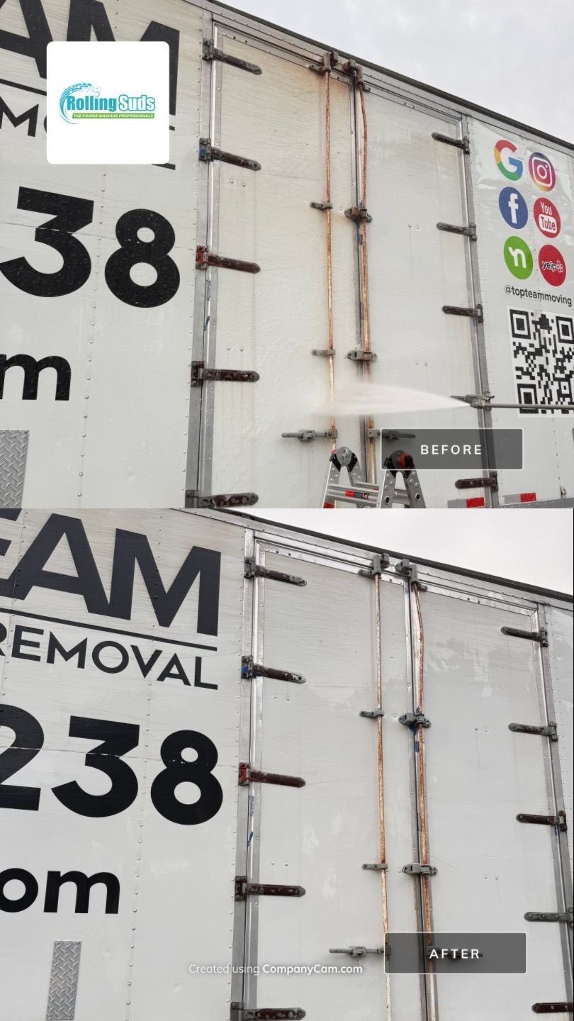 Top Team Moving – Fleet Truck Washing (Indian Harbour Beach, FL) by Rolling Suds of Melbourne - Palm Bay