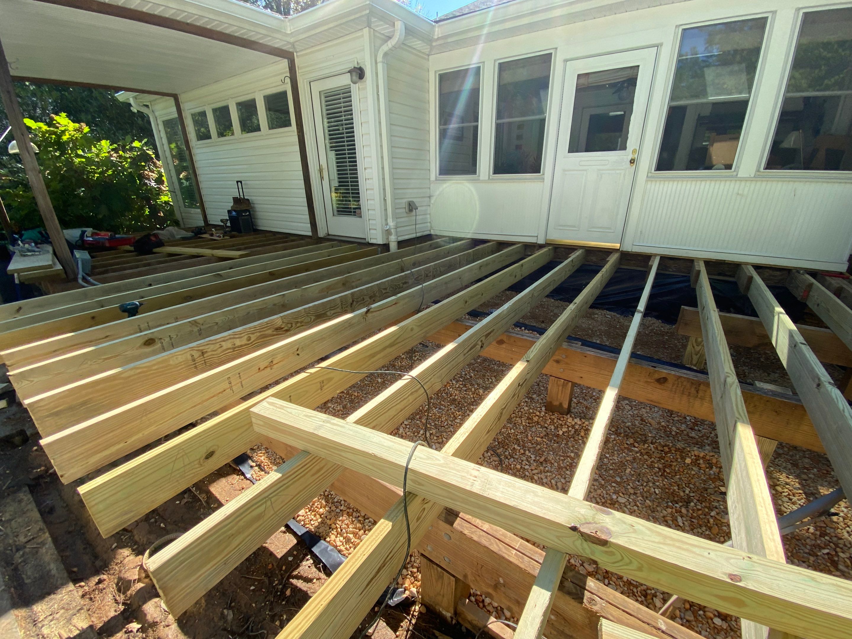 Deck Transformation using Timbertech & Azek by The Smet Companies, LLC