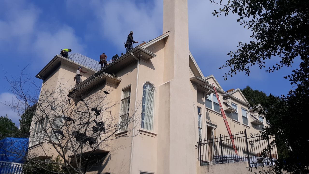 Residential Roofing Installation using GAF by Georgia Roof Advisors