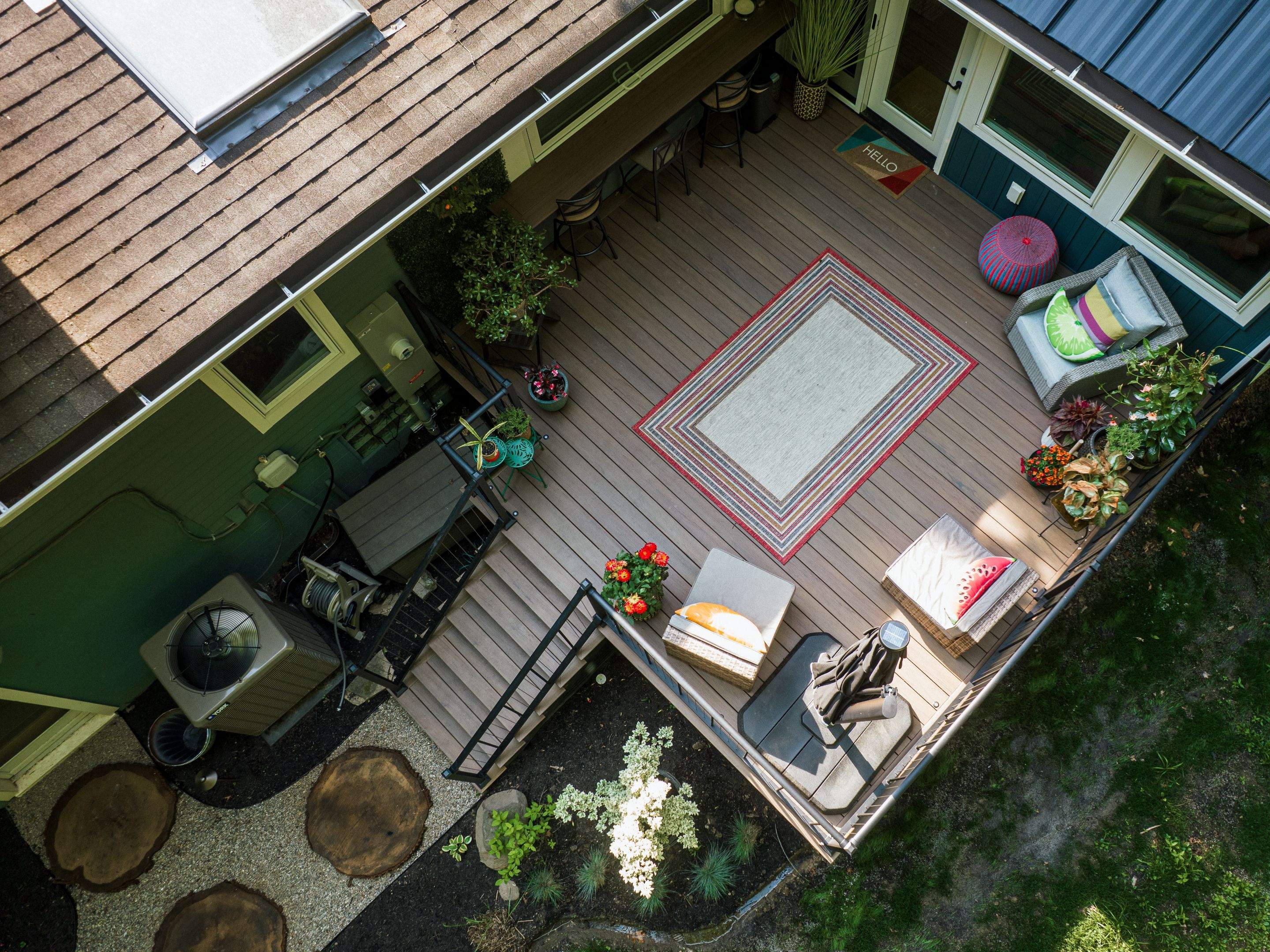 Deck and Sunroom in Westerville by The Exterior Living Company