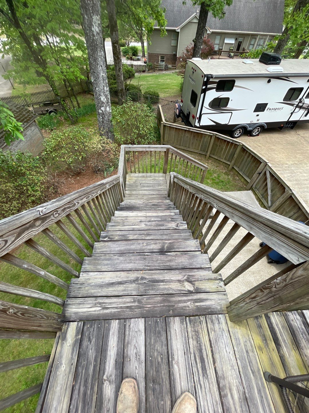 South Trace - Deck Installation  by Pillar and Pine