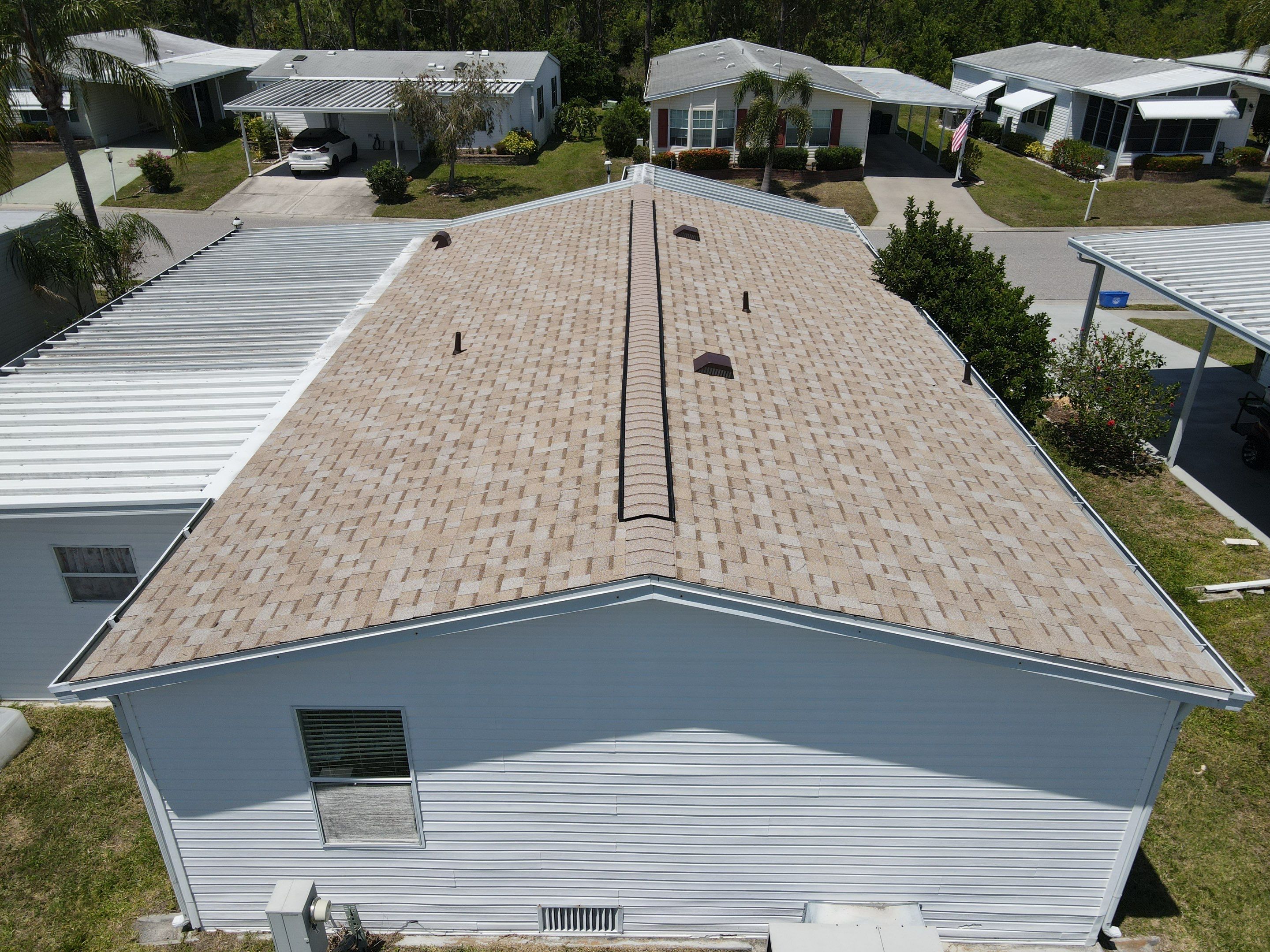 Roof Replacement in Parrish, FL. by Steadfast Roofing