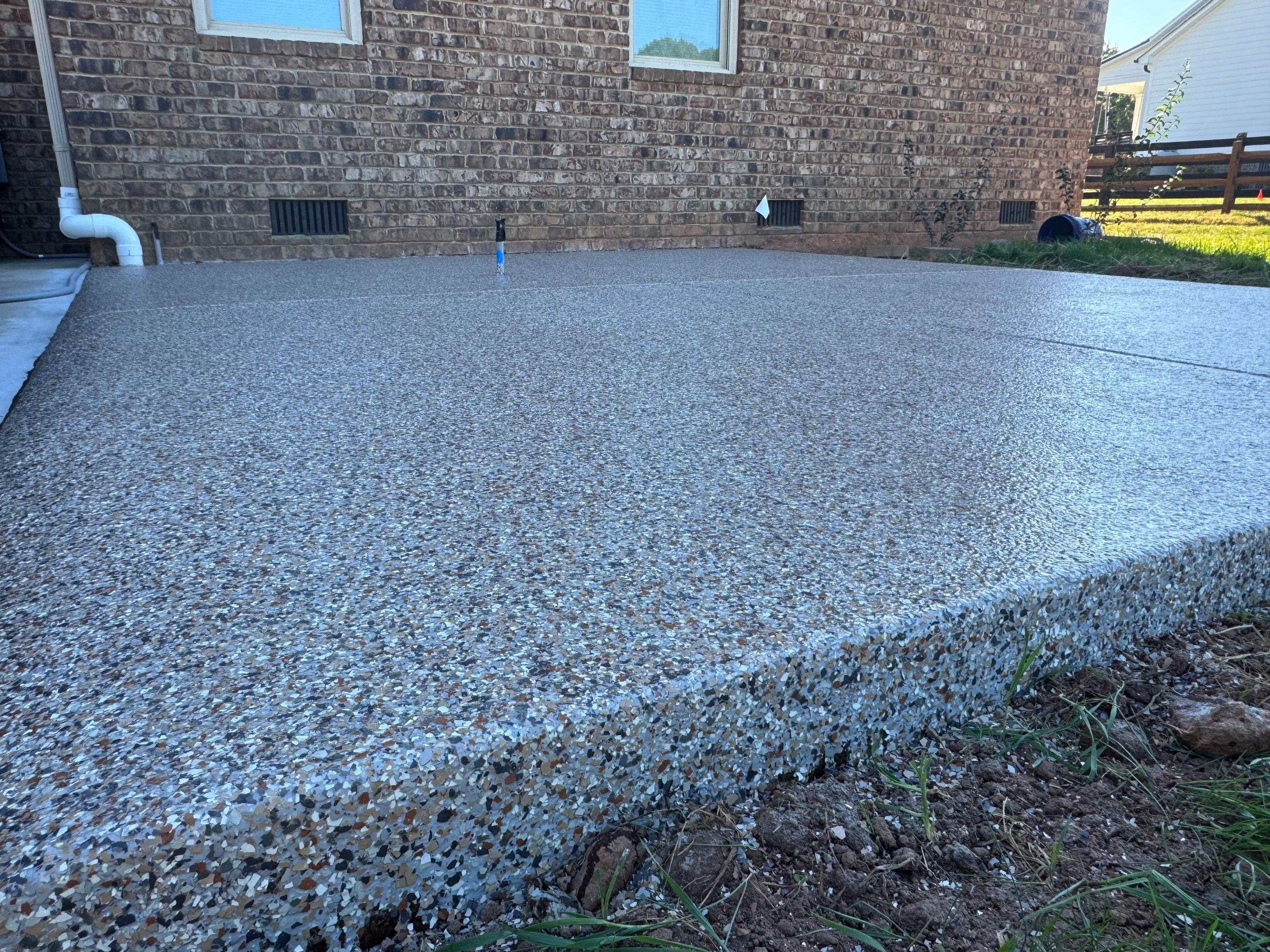 Parks Family Back Patio by Endure Concrete Coatings